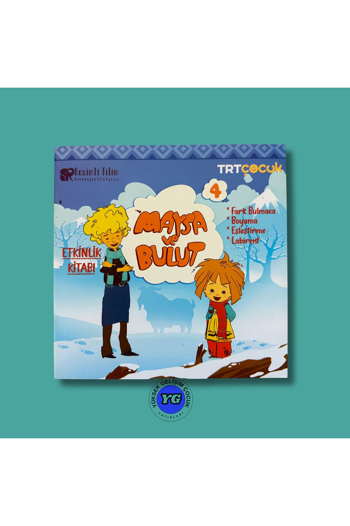 Burhan Yayınları MAYSA VE BULUT ETKİNLİK KİTABI 4
