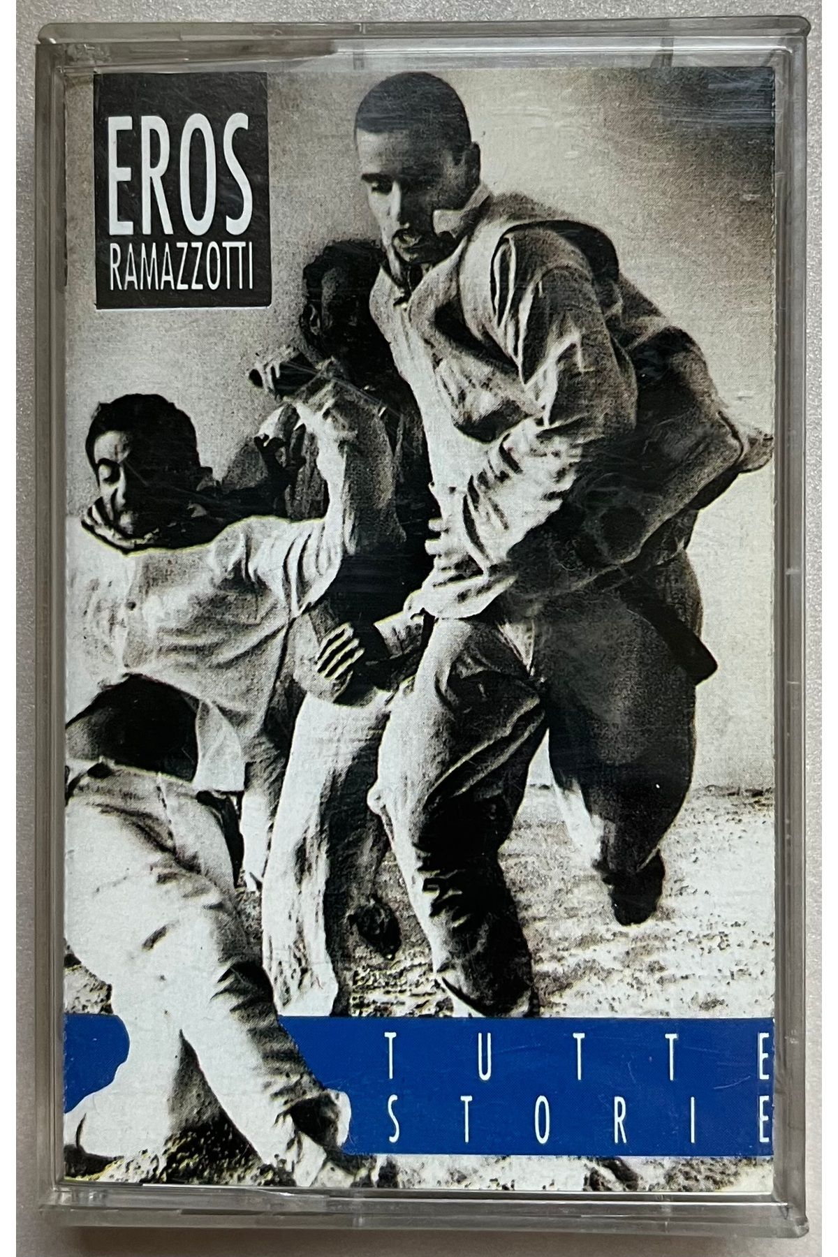Plakevi İzmir Eros Ramazzotti Tutte Storie Kaset (Orijinal Dönem Baskı Kaset)