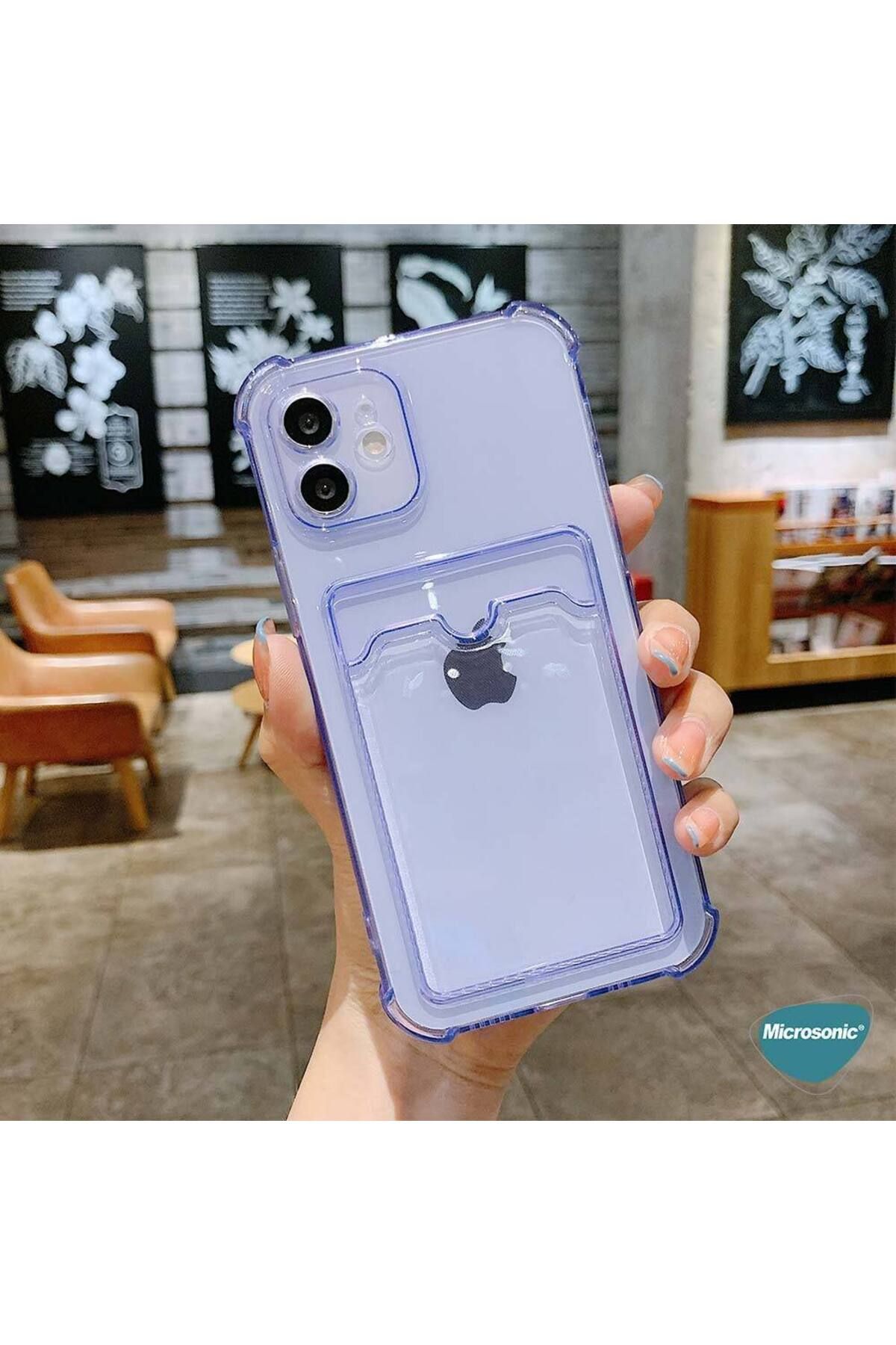 i-veys accessory Apple Iphone 11 Kılıf Kamera Koruma Ve Köşe Korumalı Kartlıklı Cüzdanlı Darbe Emici Kapak