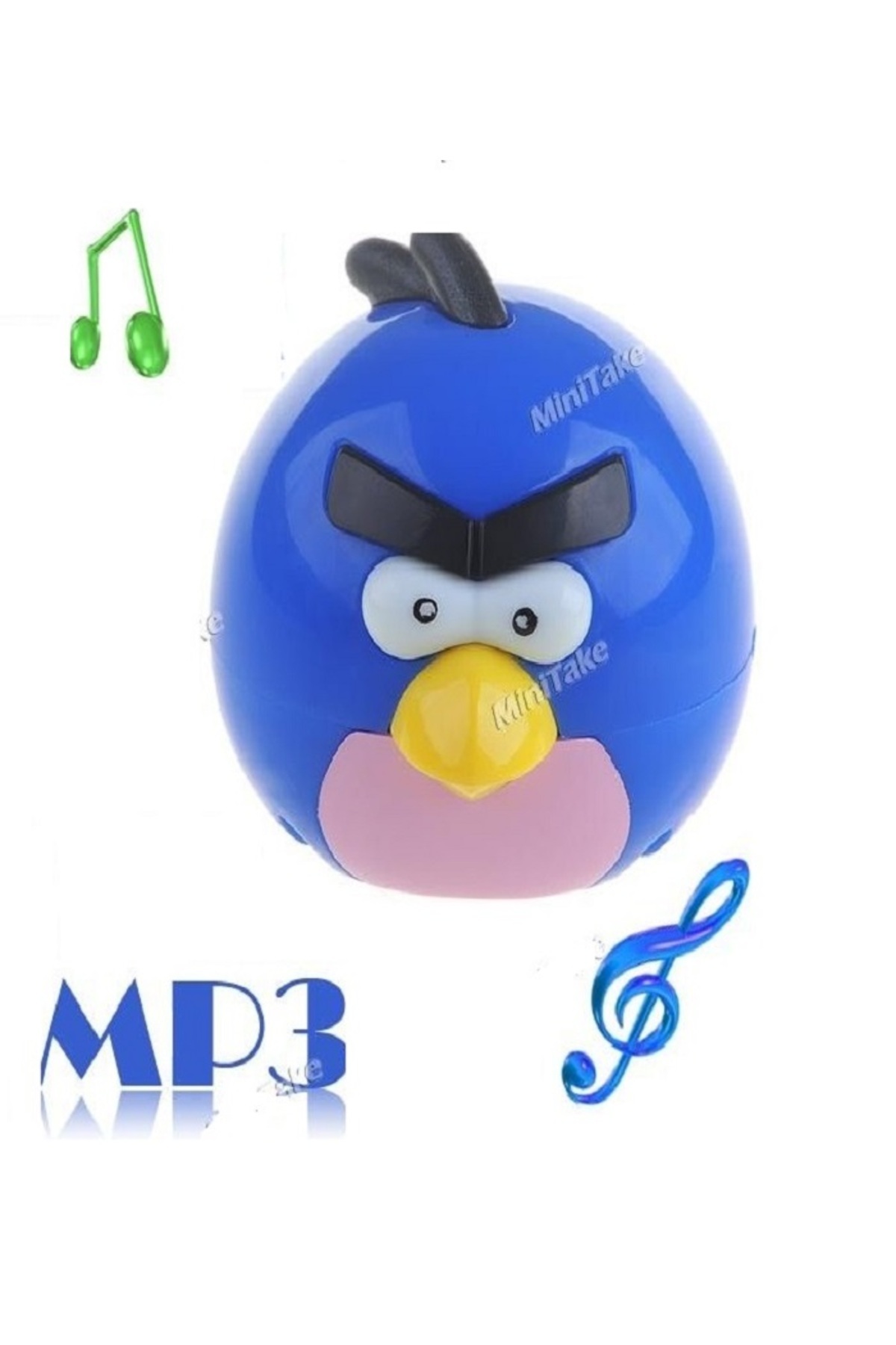 teknom Fm radyo çalar şarjlı mp3 çalar müzik kutusu kuş şeklinde