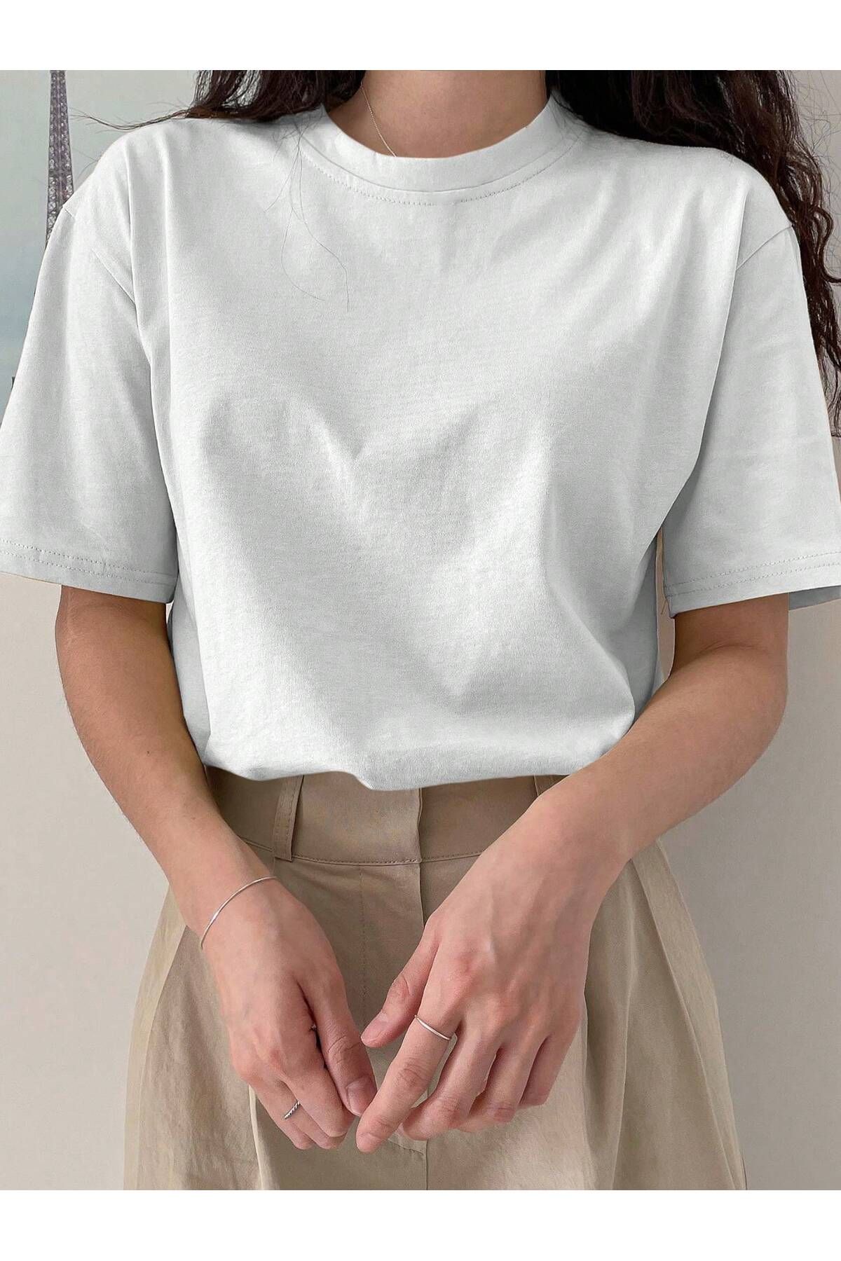 Gollinger Kadın Bisiklet Yaka Basic T-shirt