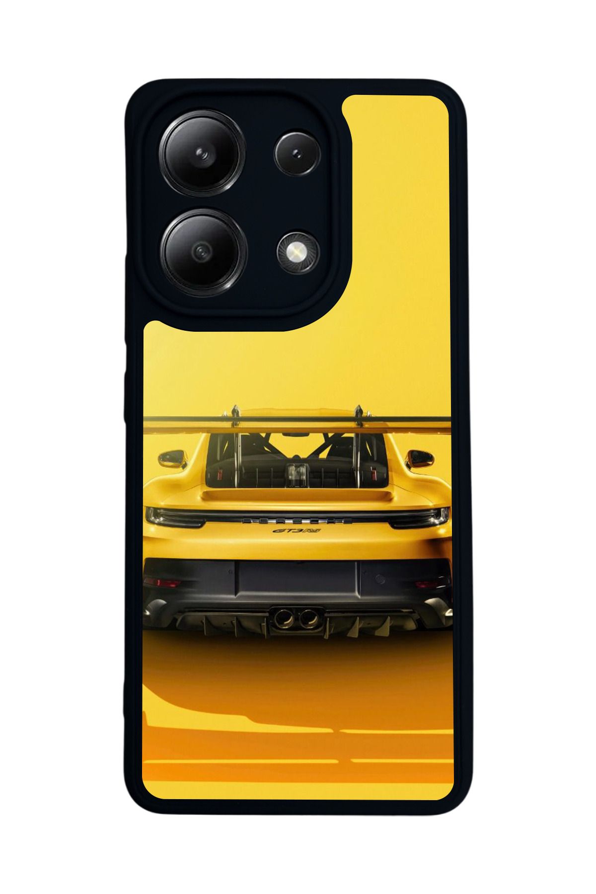 BGAKSESUAR Xiaomi Redmi Note 13 4G Uyumlu Mat Siyah Kılıf – Yumuşak Silikon, Koruyucu, Şok Emici Kapak