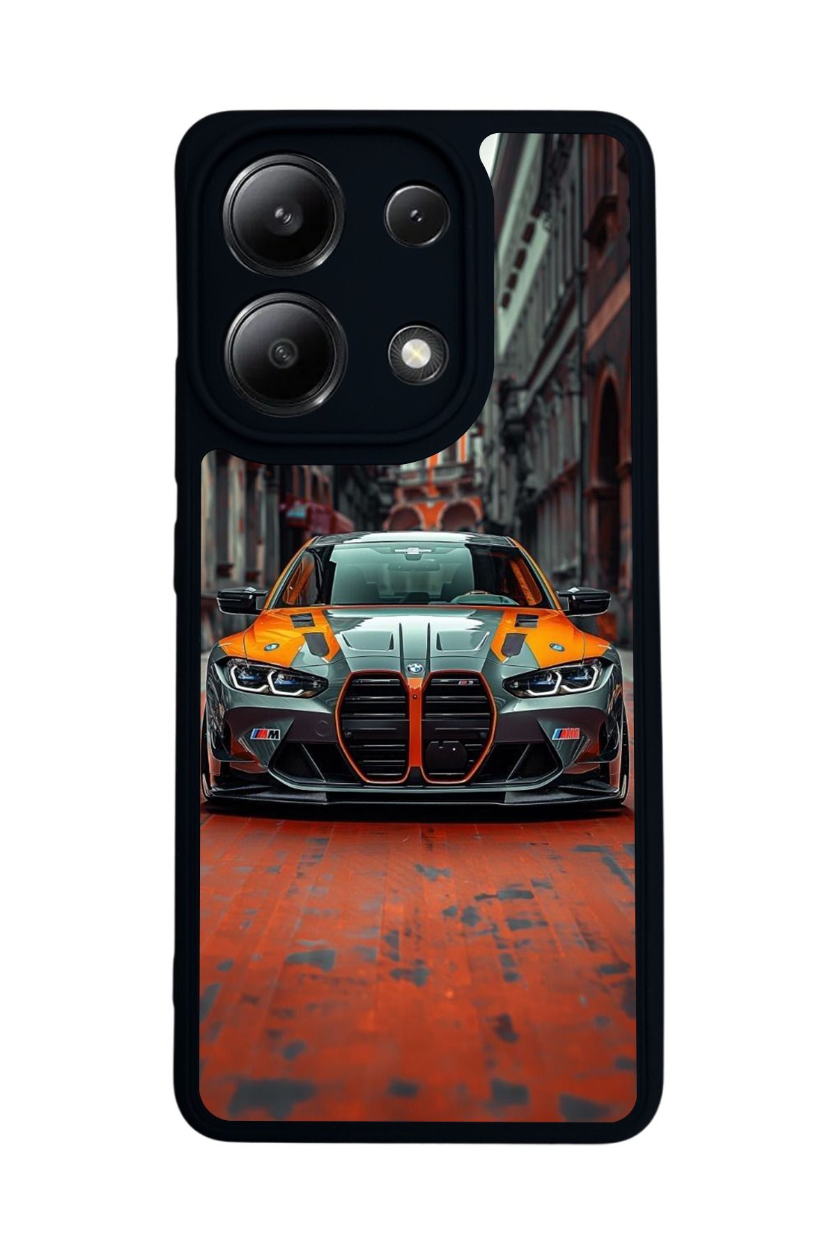 BGAKSESUAR Xiaomi Redmi Note 13 4G Uyumlu Mat Siyah Kılıf – Yumuşak Silikon, Koruyucu, Şok Emici Kapak