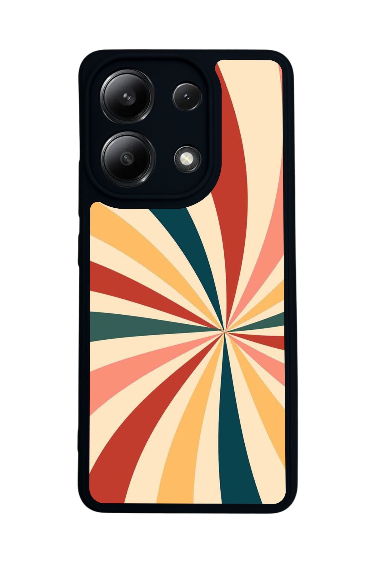 BGAKSESUAR Xiaomi Redmi Note 13 4G Uyumlu Mat Siyah Kılıf – Yumuşak Silikon, Koruyucu, Şok Emici Kapak
