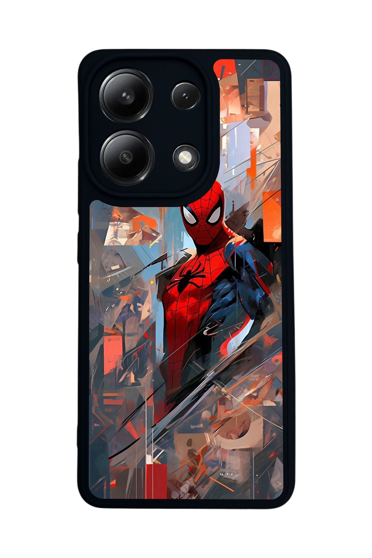 BGAKSESUAR Xiaomi Redmi Note 13 4G Uyumlu Mat Siyah Kılıf – Yumuşak Silikon, Koruyucu, Şok Emici Kapak