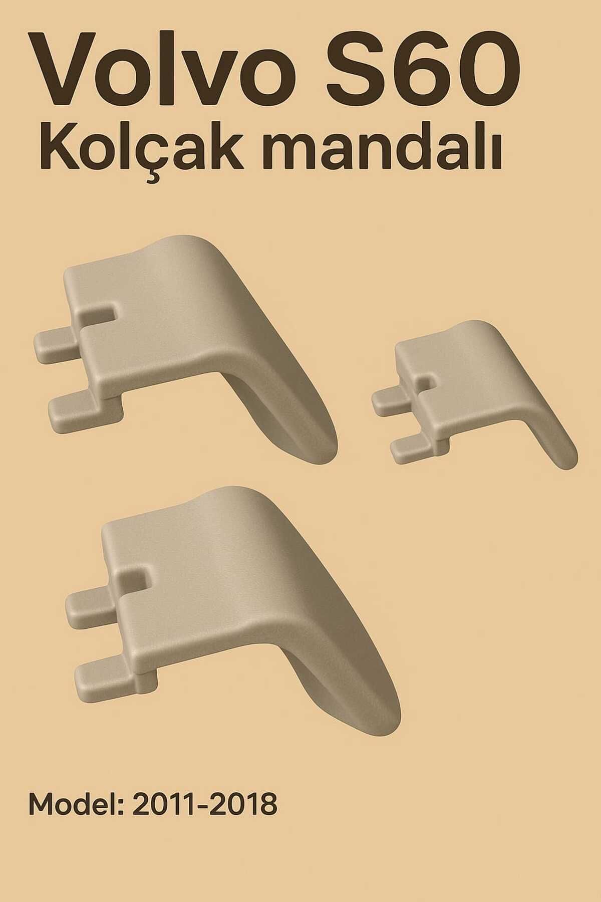n-etech VOLVO S60 KOLÇAK MANDALI BEJ