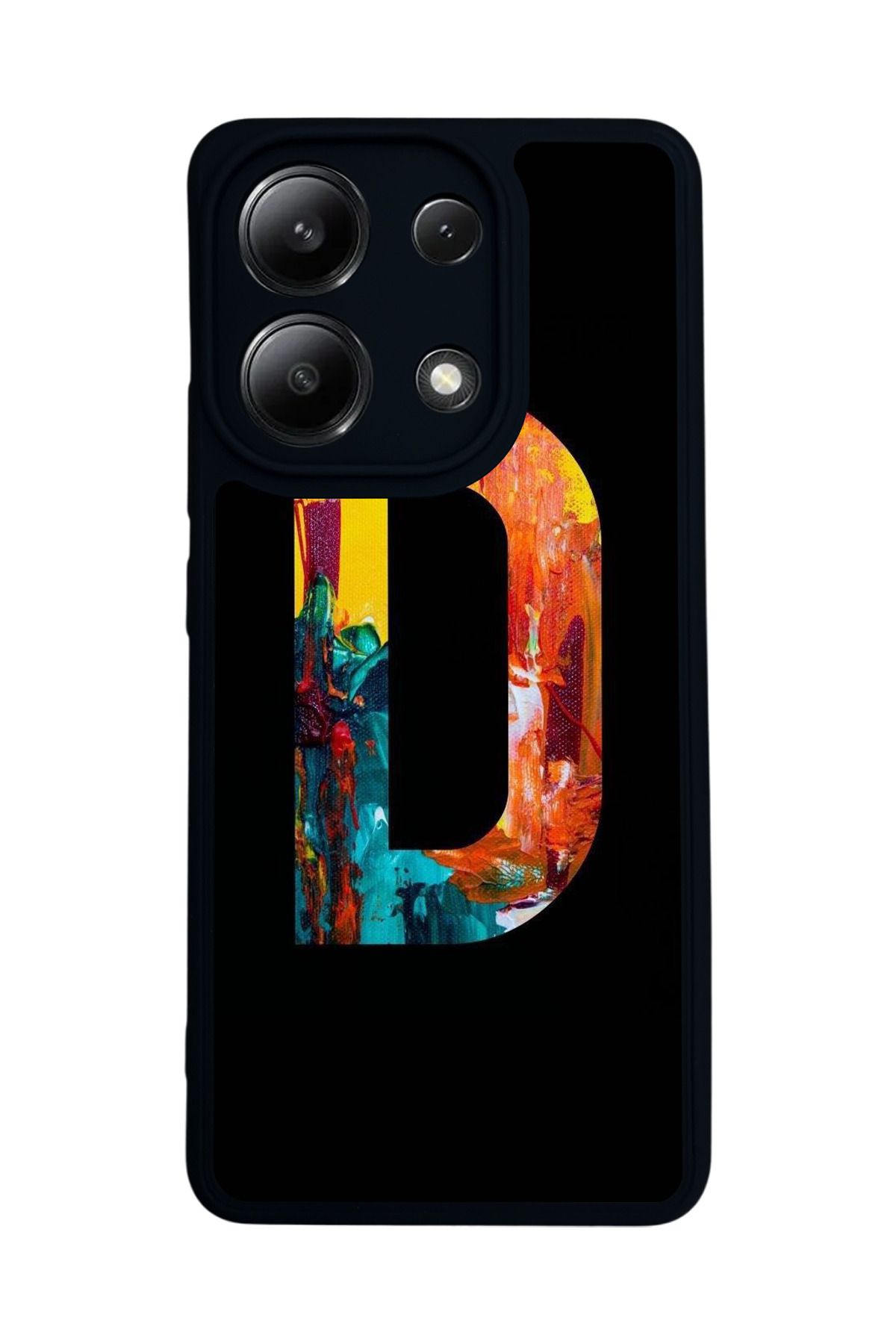 BGAKSESUAR Xiaomi Redmi Note 13 4G Uyumlu Mat Siyah Kılıf – Yumuşak Silikon, Koruyucu, Şok Emici Kapak