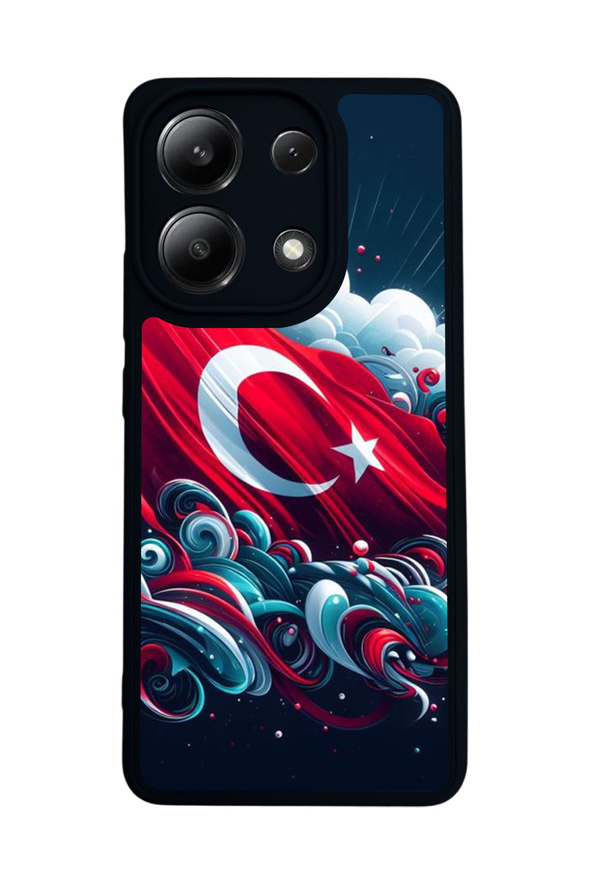 BGAKSESUAR Xiaomi Redmi Note 13 4G Uyumlu Mat Siyah Kılıf – Yumuşak Silikon, Koruyucu, Şok Emici Kapak