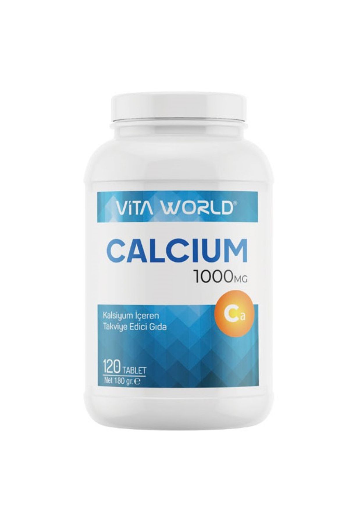 VİTA WORLD Vıta World Mag. Comp 120 Kps. (Taurate-Bisglycnate-Malate-Citr- Vit B6)(P-5-P)