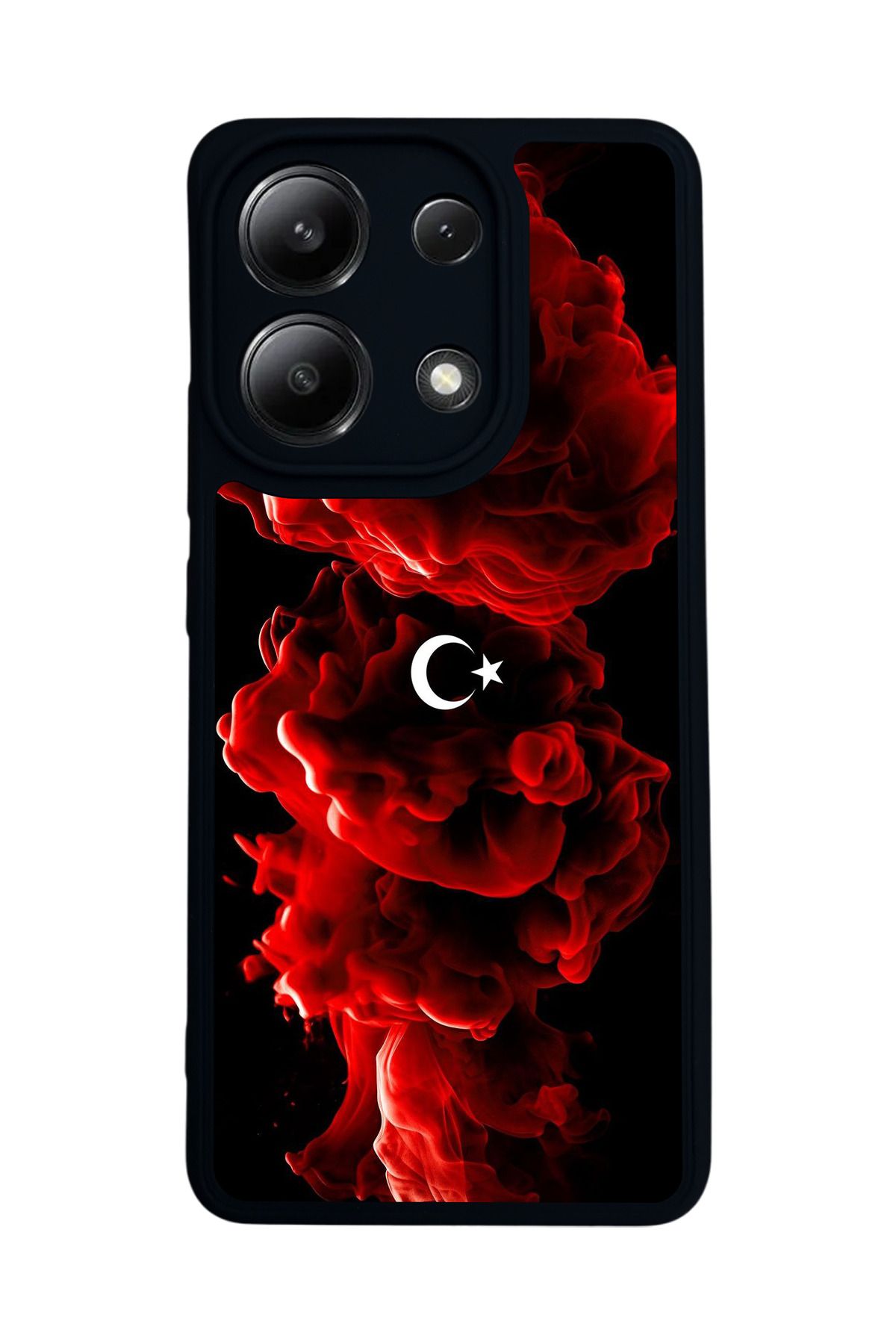 BGAKSESUAR Xiaomi Redmi Note 13 4G Uyumlu Mat Siyah Kılıf – Yumuşak Silikon, Koruyucu, Şok Emici Kapak