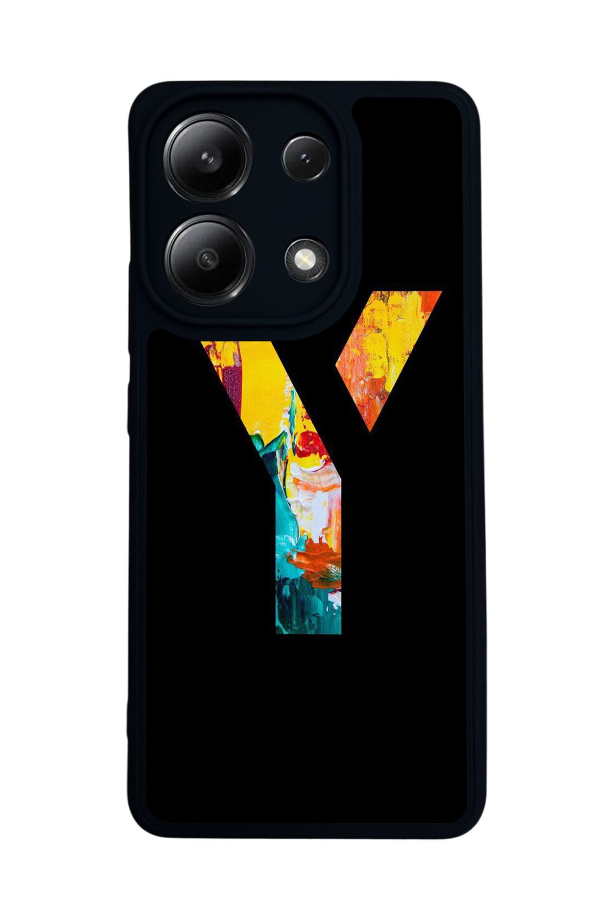 BGAKSESUAR Xiaomi Redmi Note 13 4G Uyumlu Mat Siyah Kılıf – Yumuşak Silikon, Koruyucu, Şok Emici Kapak