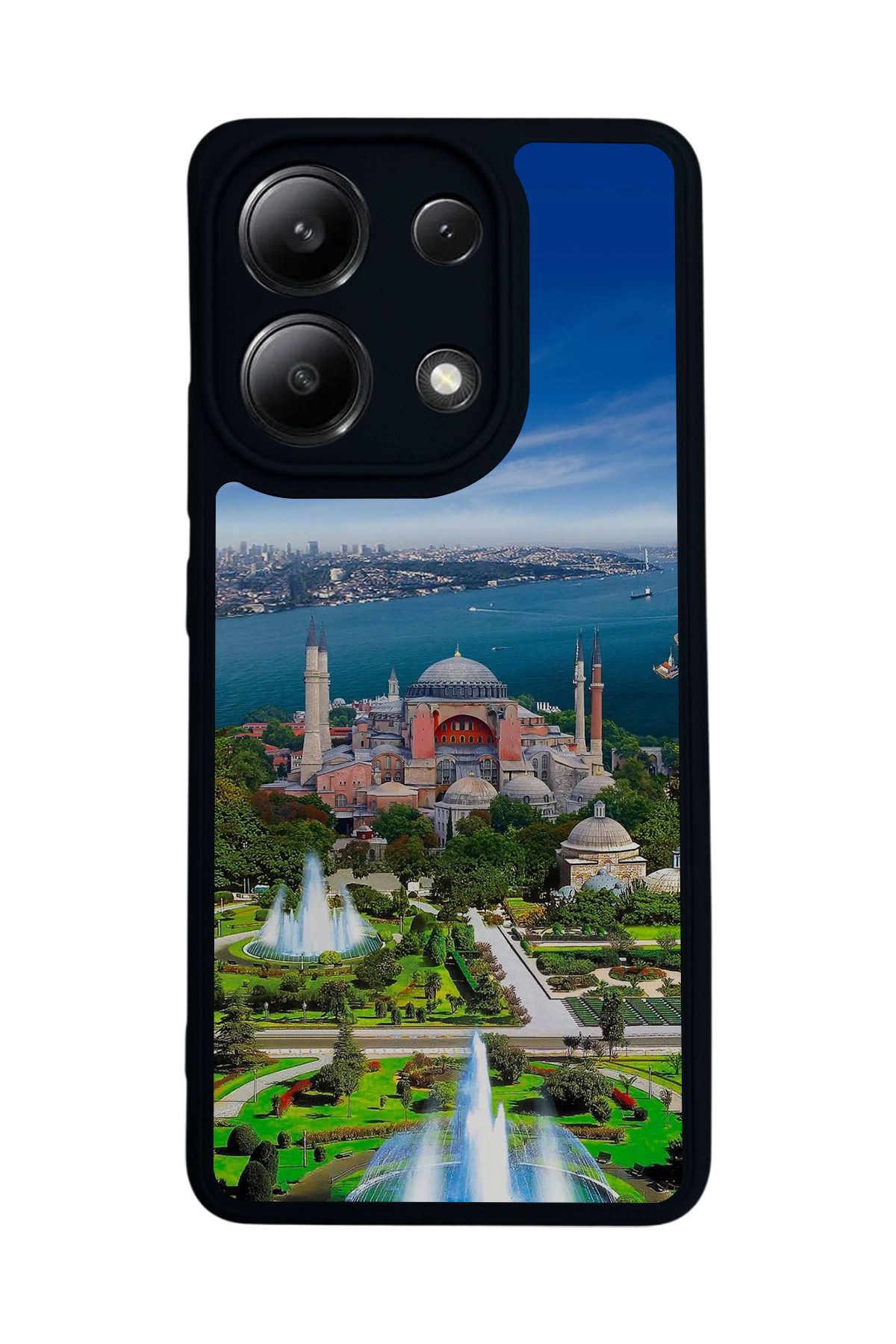 BGAKSESUAR Xiaomi Redmi Note 13 4G Uyumlu Mat Siyah Kılıf – Yumuşak Silikon, Koruyucu, Şok Emici Kapak