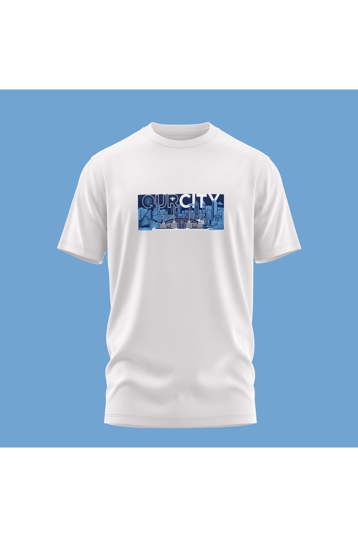 Scudetto T-Shirt Man City Our City Unisex Tişört