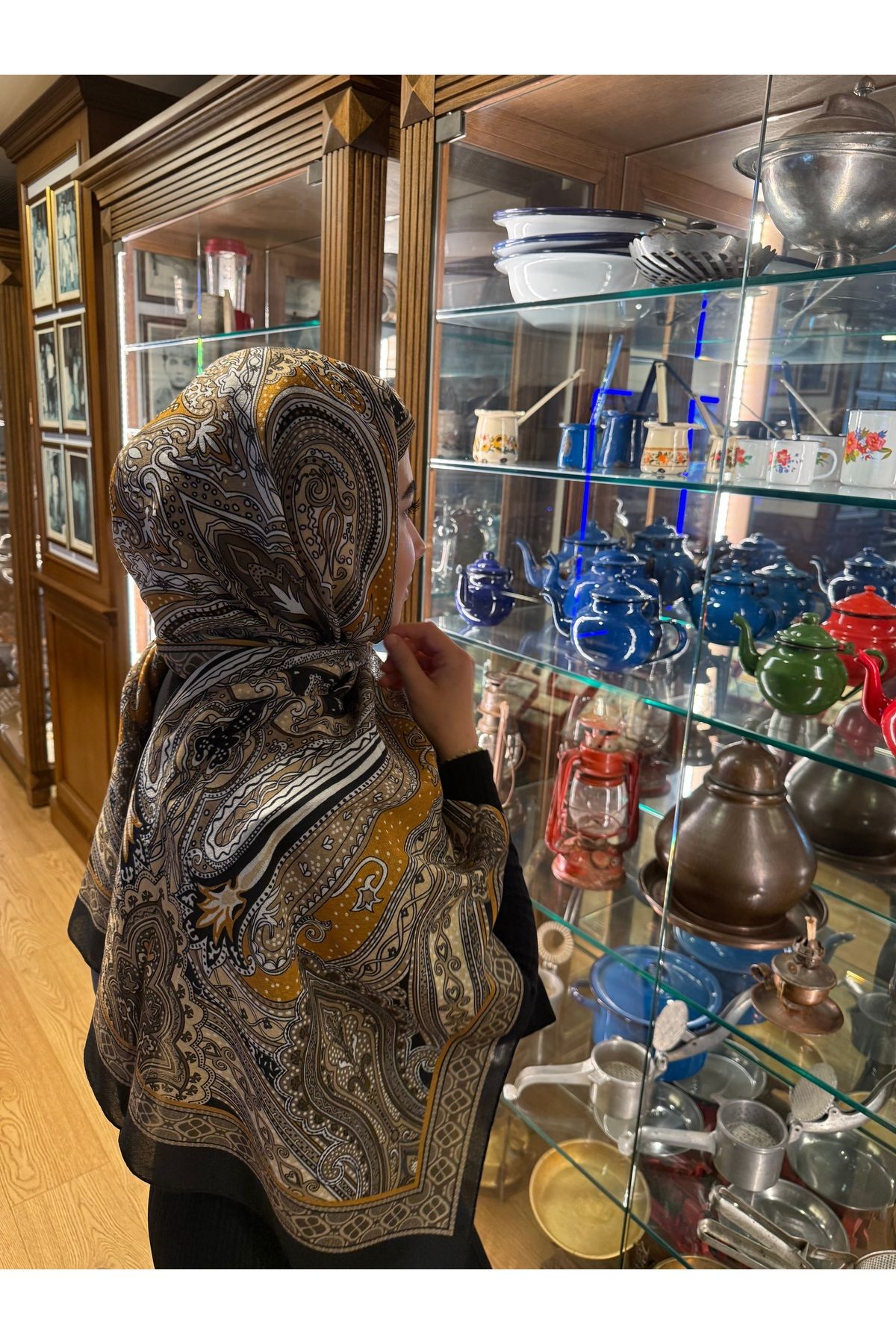Butik Yaseminofficial Etnik Desen Soft Şal
