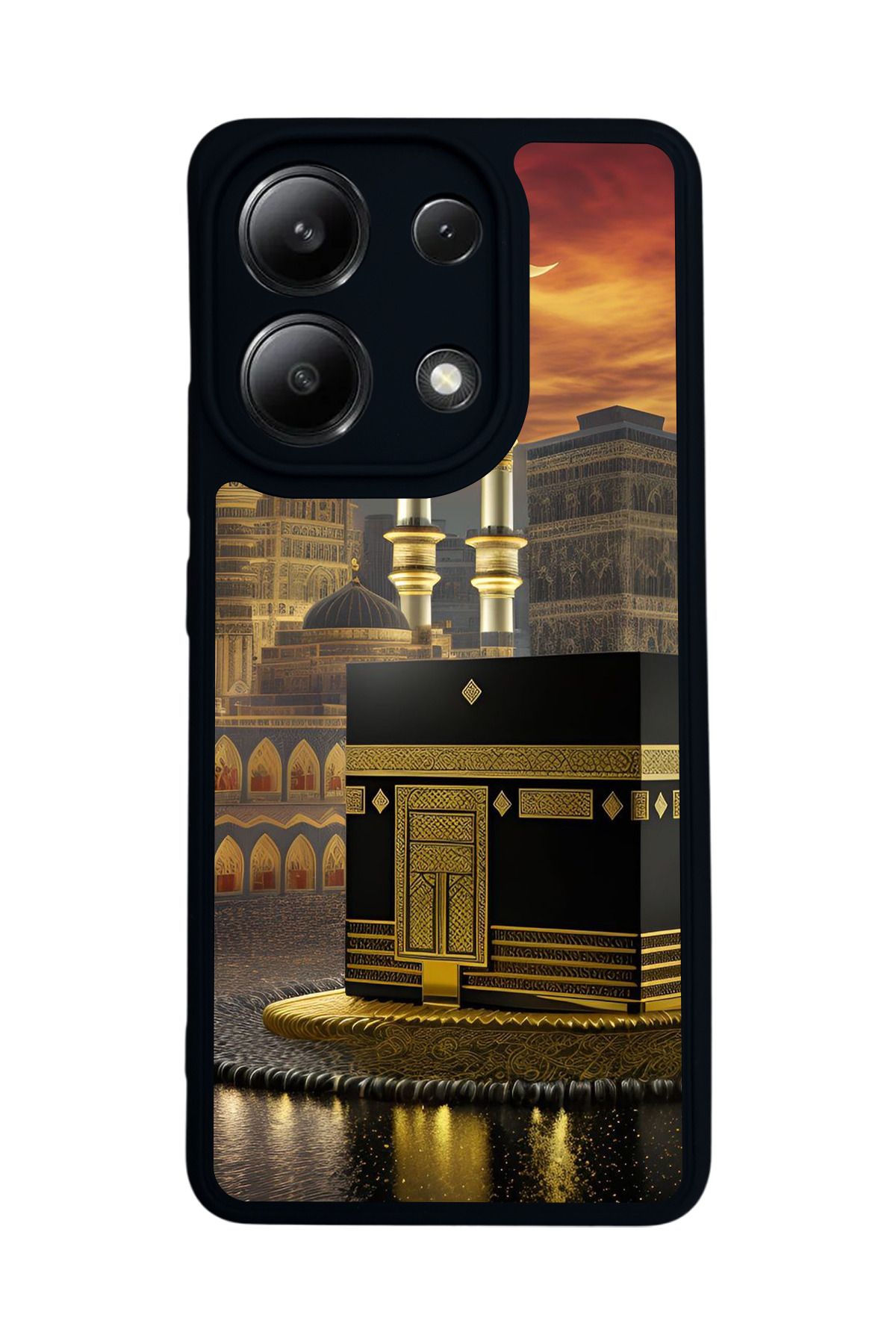 BGAKSESUAR Xiaomi Redmi Note 13 4G Uyumlu Mat Siyah Kılıf – Yumuşak Silikon, Koruyucu, Şok Emici Kapak