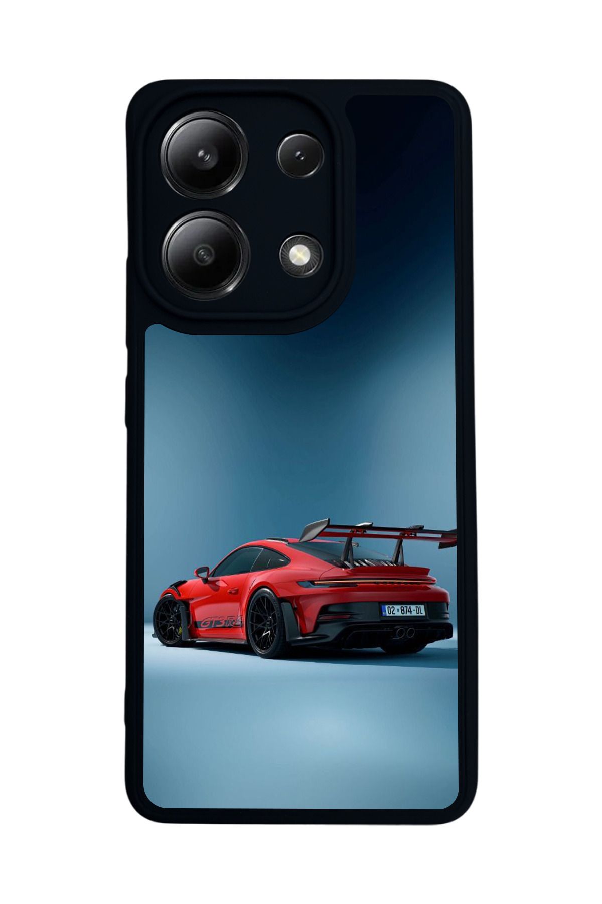 BGAKSESUAR Xiaomi Redmi Note 13 4G Uyumlu Mat Siyah Kılıf – Yumuşak Silikon, Koruyucu, Şok Emici Kapak