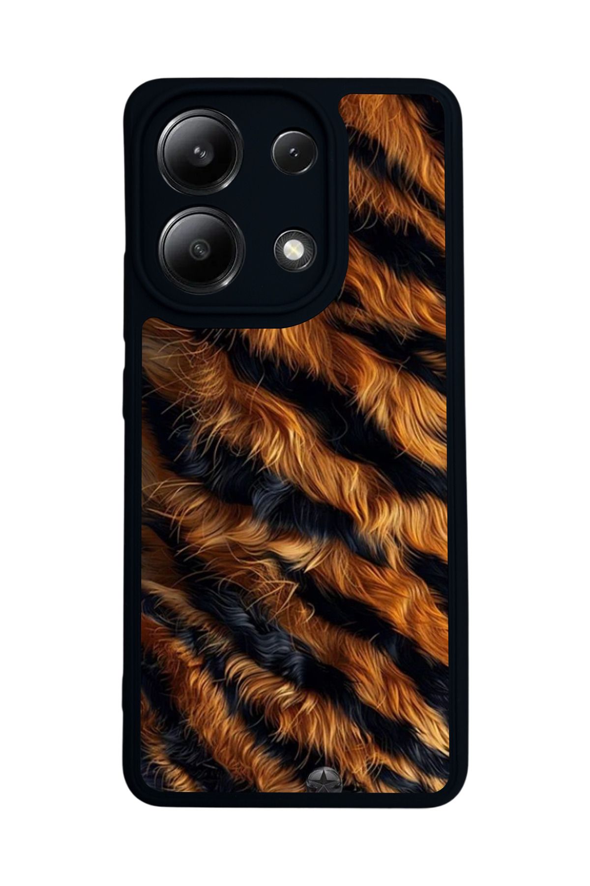 BGAKSESUAR Xiaomi Redmi Note 13 4G Uyumlu Mat Siyah Kılıf – Yumuşak Silikon, Koruyucu, Şok Emici Kapak
