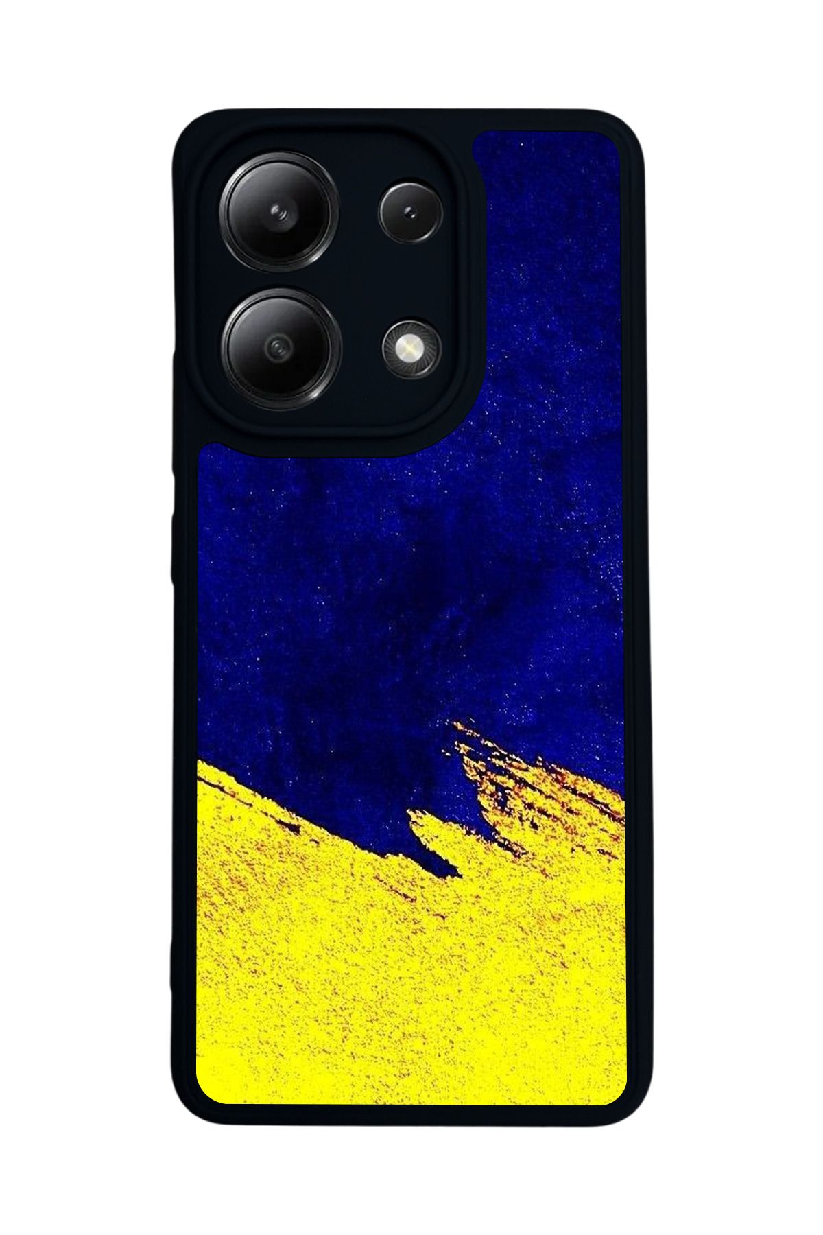 BGAKSESUAR Xiaomi Redmi Note 13 4G Uyumlu Mat Siyah Kılıf – Yumuşak Silikon, Koruyucu, Şok Emici Kapak