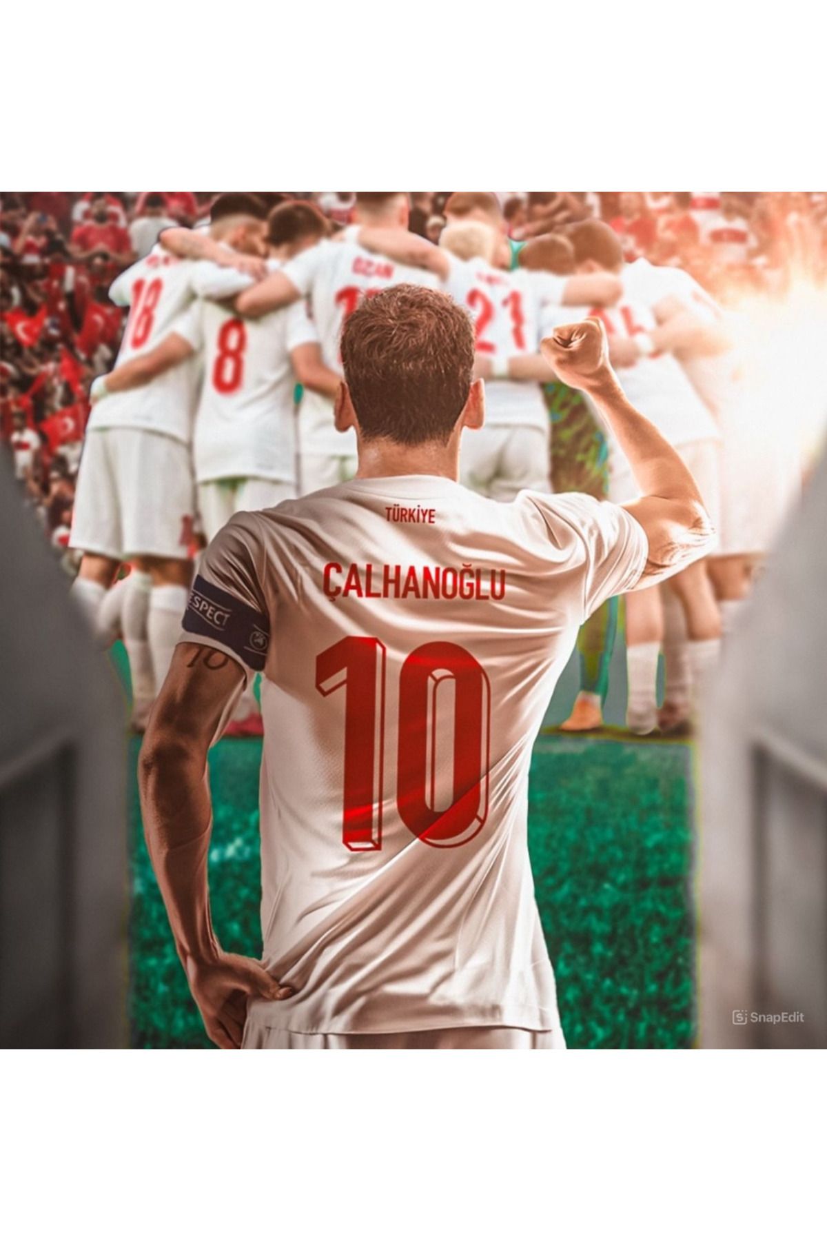 Alaturka Mix Milli Takım Hakan Çalhanoğlu Forması Beyaz