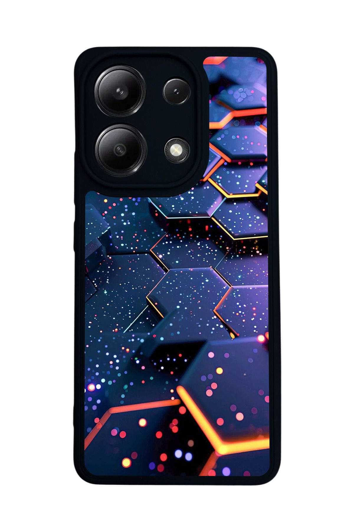 BGAKSESUAR Xiaomi Redmi Note 13 4G Uyumlu Mat Siyah Kılıf – Yumuşak Silikon, Koruyucu, Şok Emici Kapak