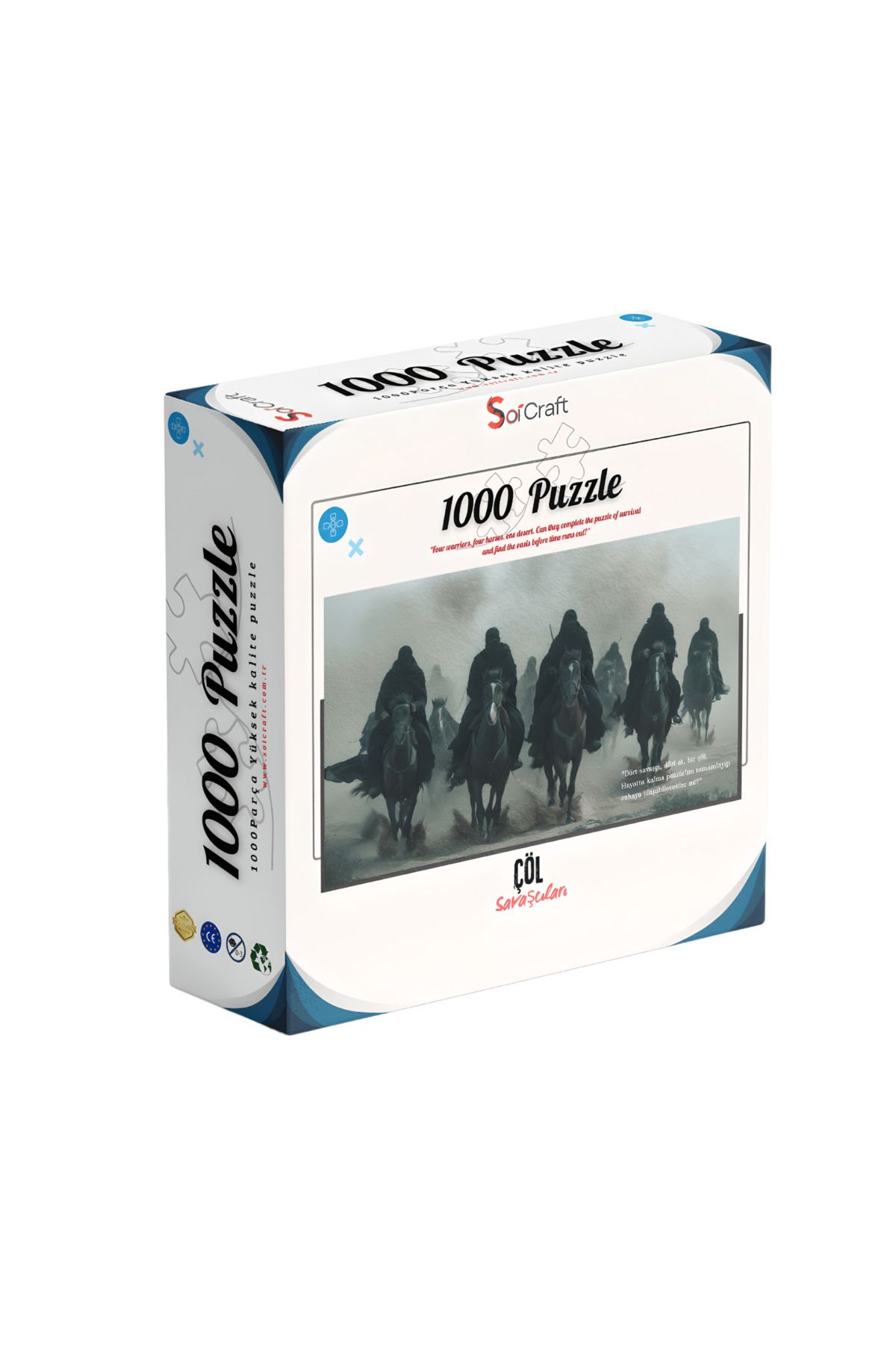 Soi Craft 1000 Parça Puzzle Çöl Savaşları