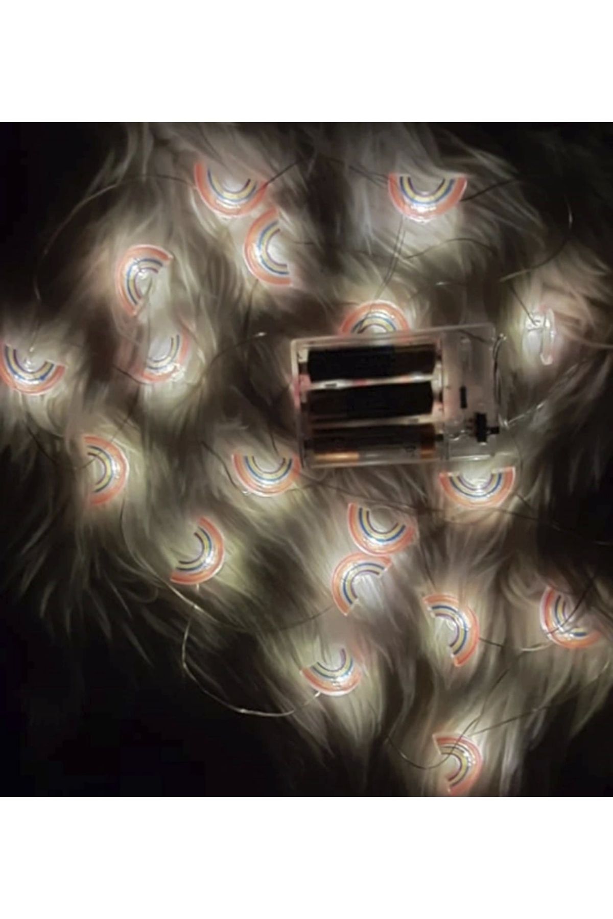OurStyles Led Işıklı Gökkuşağı Dekoratif Işıklı İp