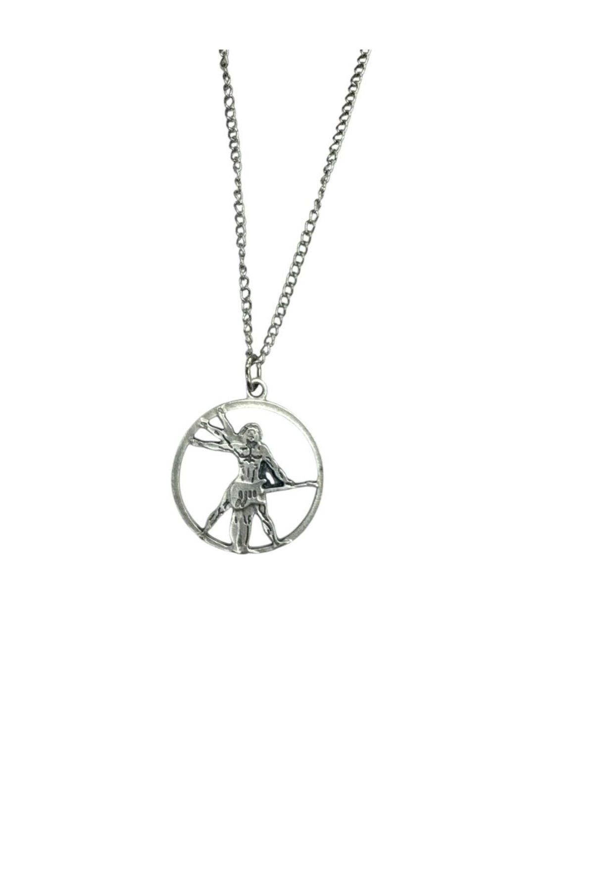 Herşey Nota Da Vinci Müzik Grubu Kolyesi – 60 cm Zincir – Unisex Rock / Pop Takı