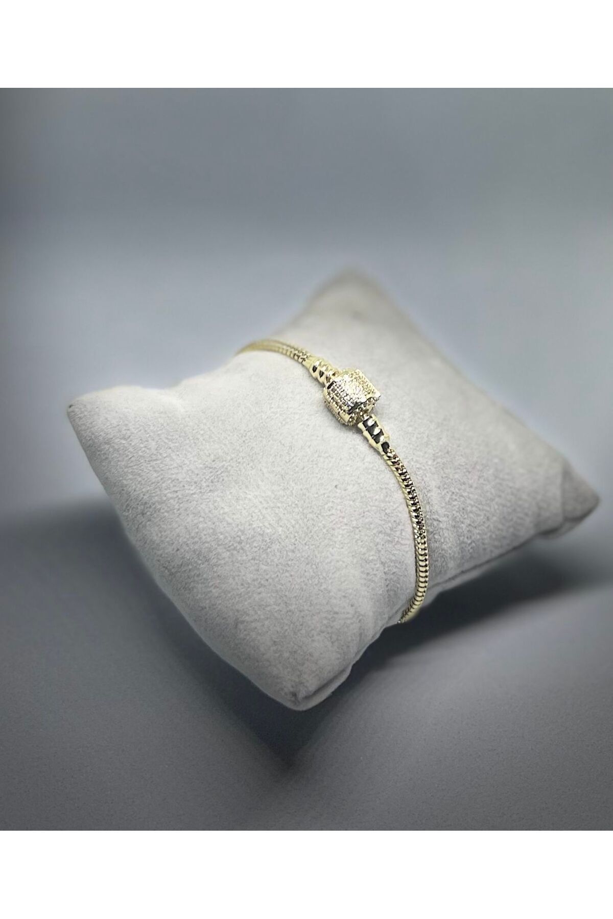 Venom Boutique Bijouterie Accessory Kalp Klipsli & Silindir Klipsli Yılan Zincir Çelik Charm Bileklik