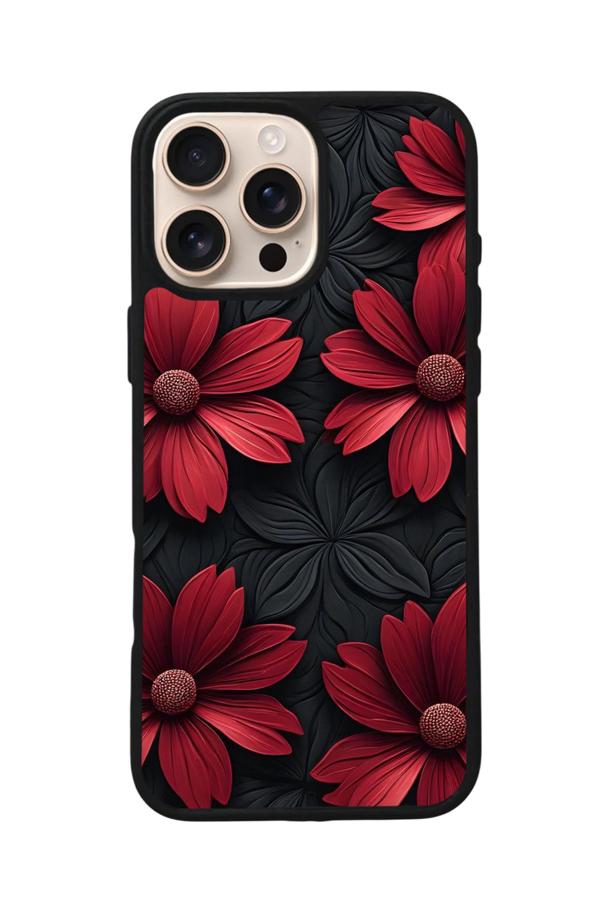 Aksel Kılıf Apple iPhone 13 Pro Uyumlu Baskılı,Mat Siyah,Yumuşak Silikon,Koruyucu,Şok Emici Kapak,Kılıf