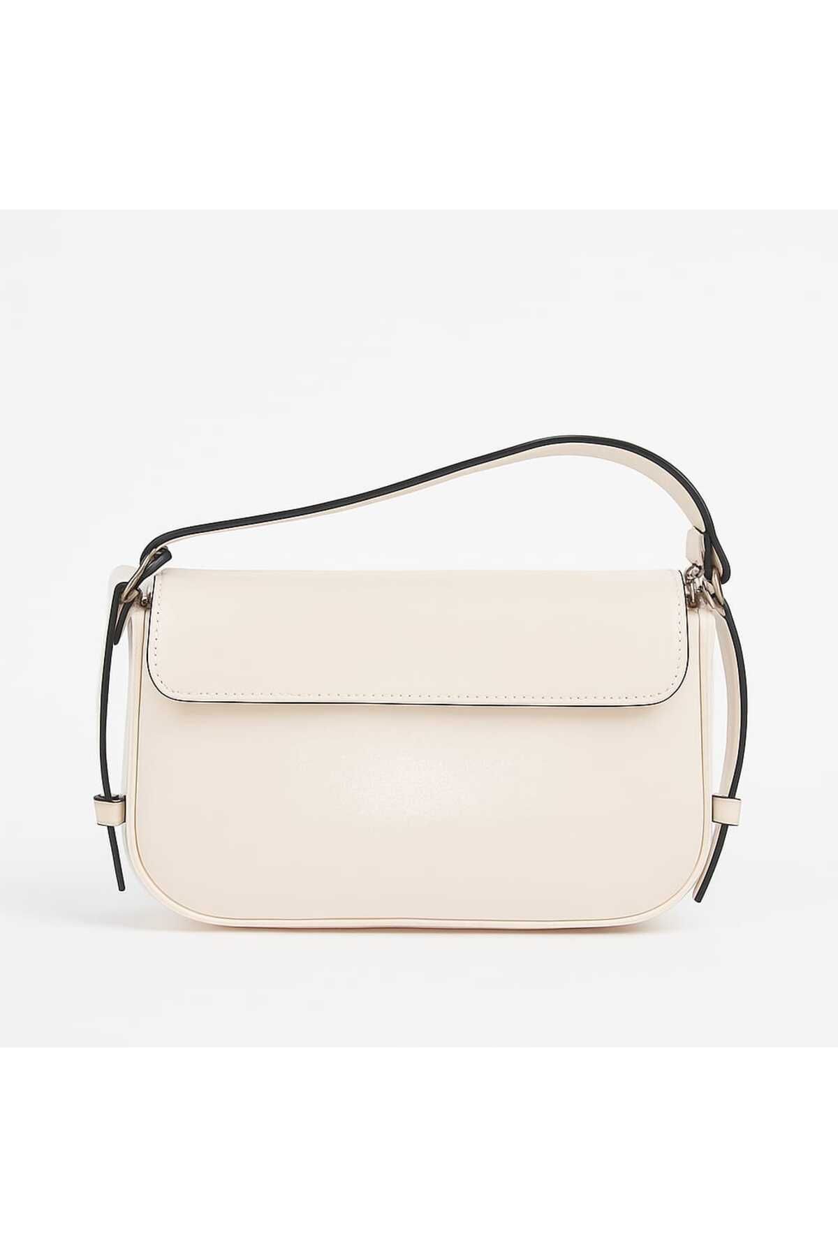herseystore Minimalist Bej Omuz Çantası