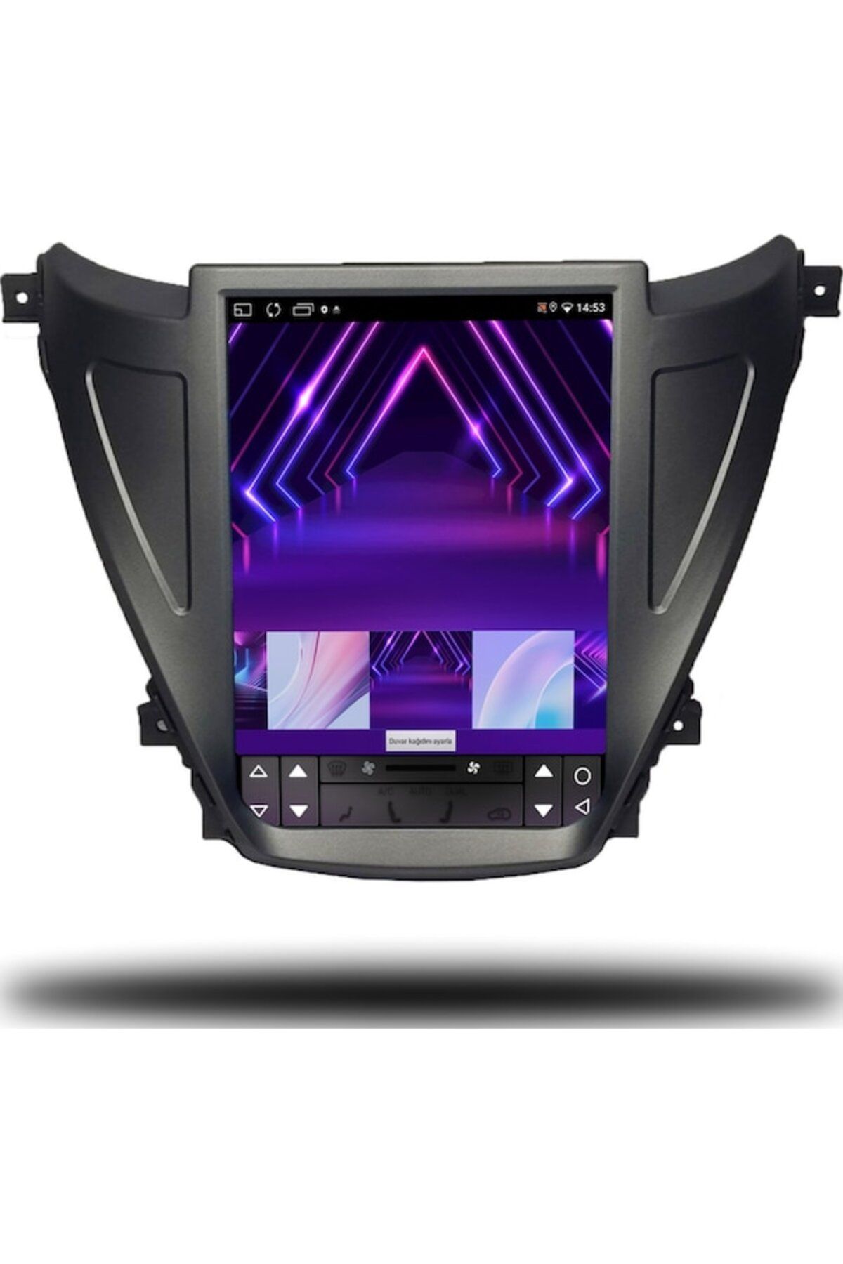 cartech telka Hyundai Elantra Tesla Ekran 2014-2016 Model 4-32GB Android Multimedya Teyp