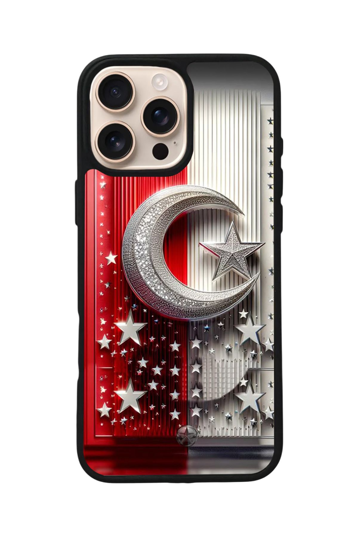 Aksel Kılıf Apple iPhone 15 Pro Max Uyumlu Baskılı,Mat Siyah,Yumuşak Silikon,Koruyucu,Şok Emici Kapak,Kılıf