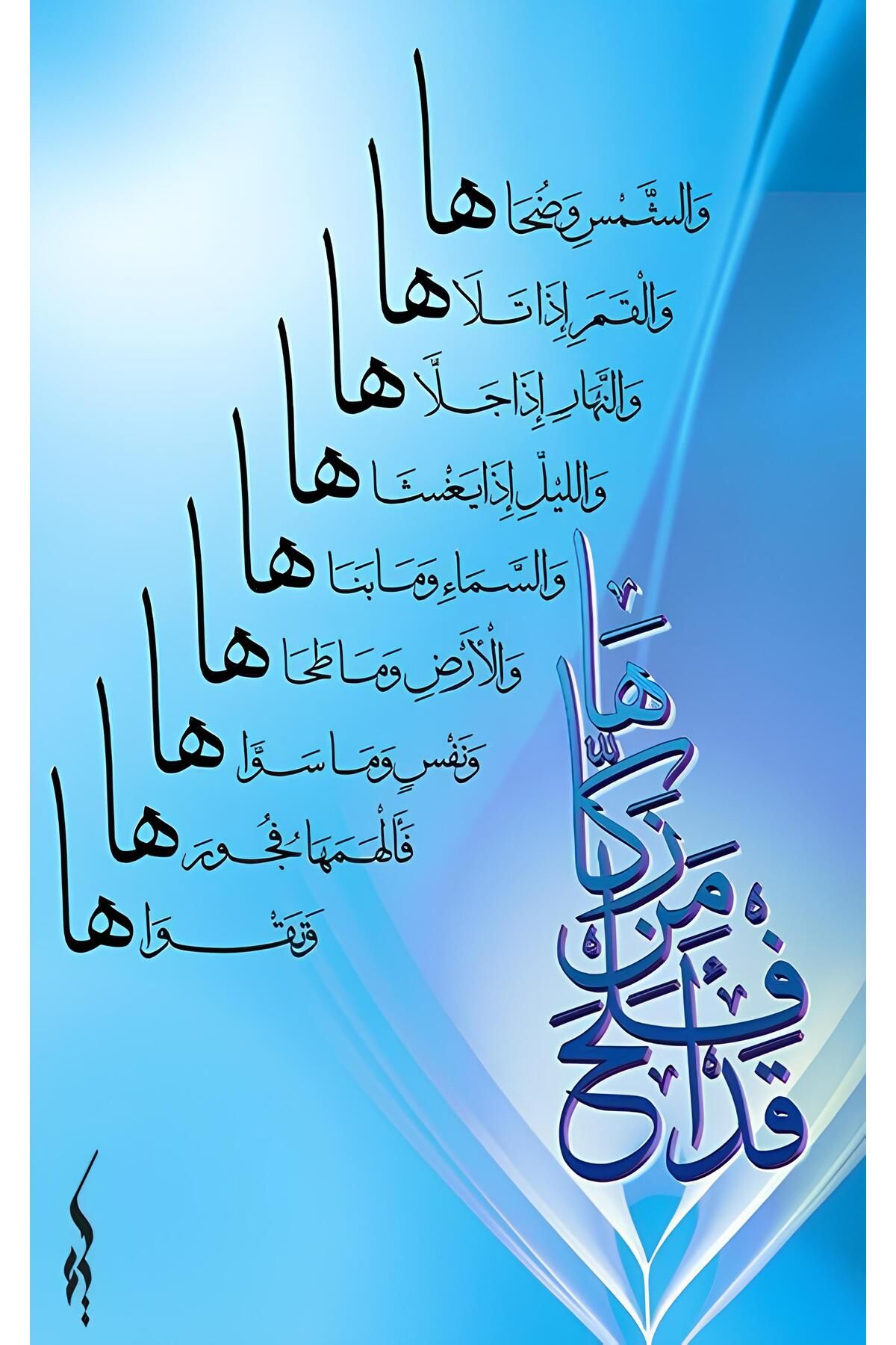 Boyut poster islam sanatları