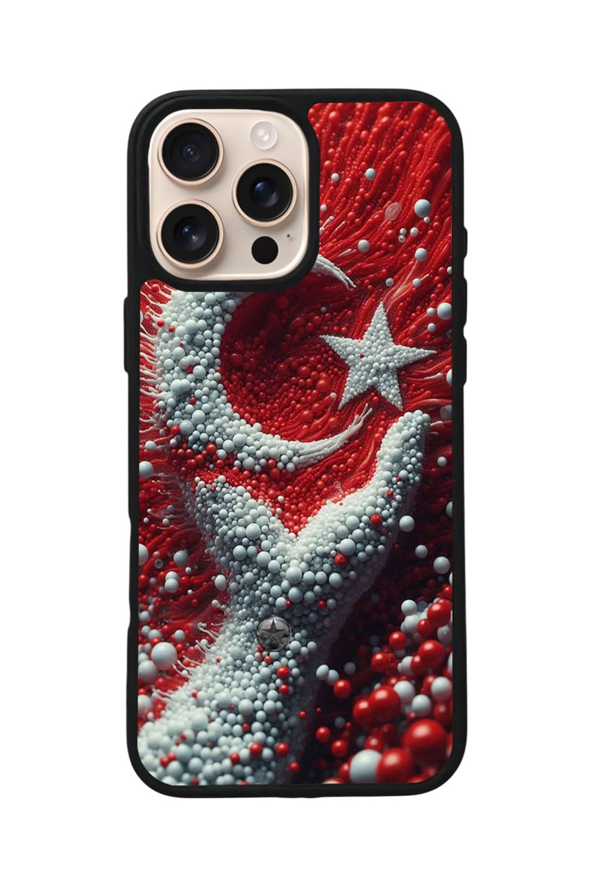 Aksel Kılıf Apple iPhone 15 Pro Max Uyumlu Baskılı,Mat Siyah,Yumuşak Silikon,Koruyucu,Şok Emici Kapak,Kılıf