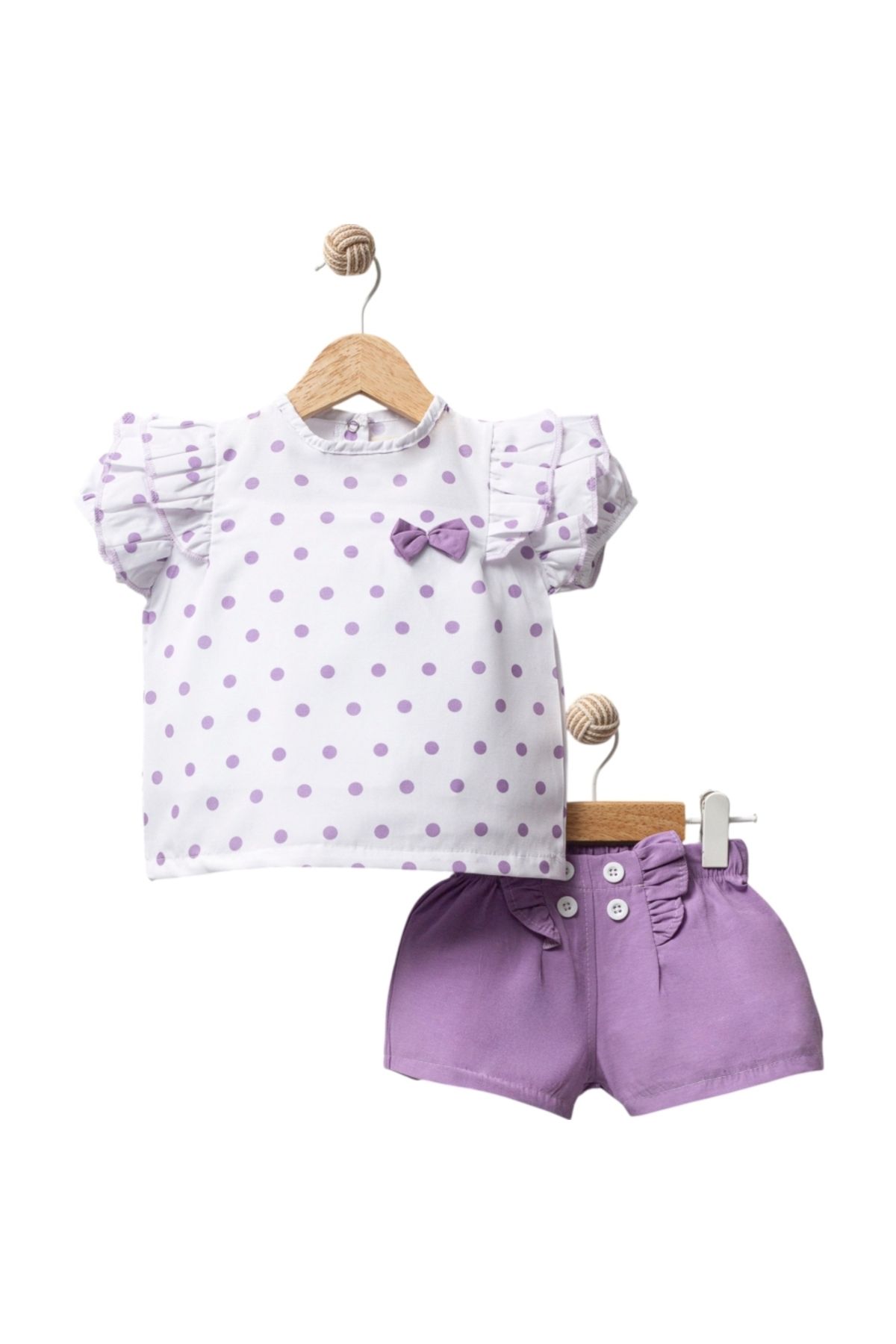Butik FİYONKLU PUANLI KIZ TAKIM