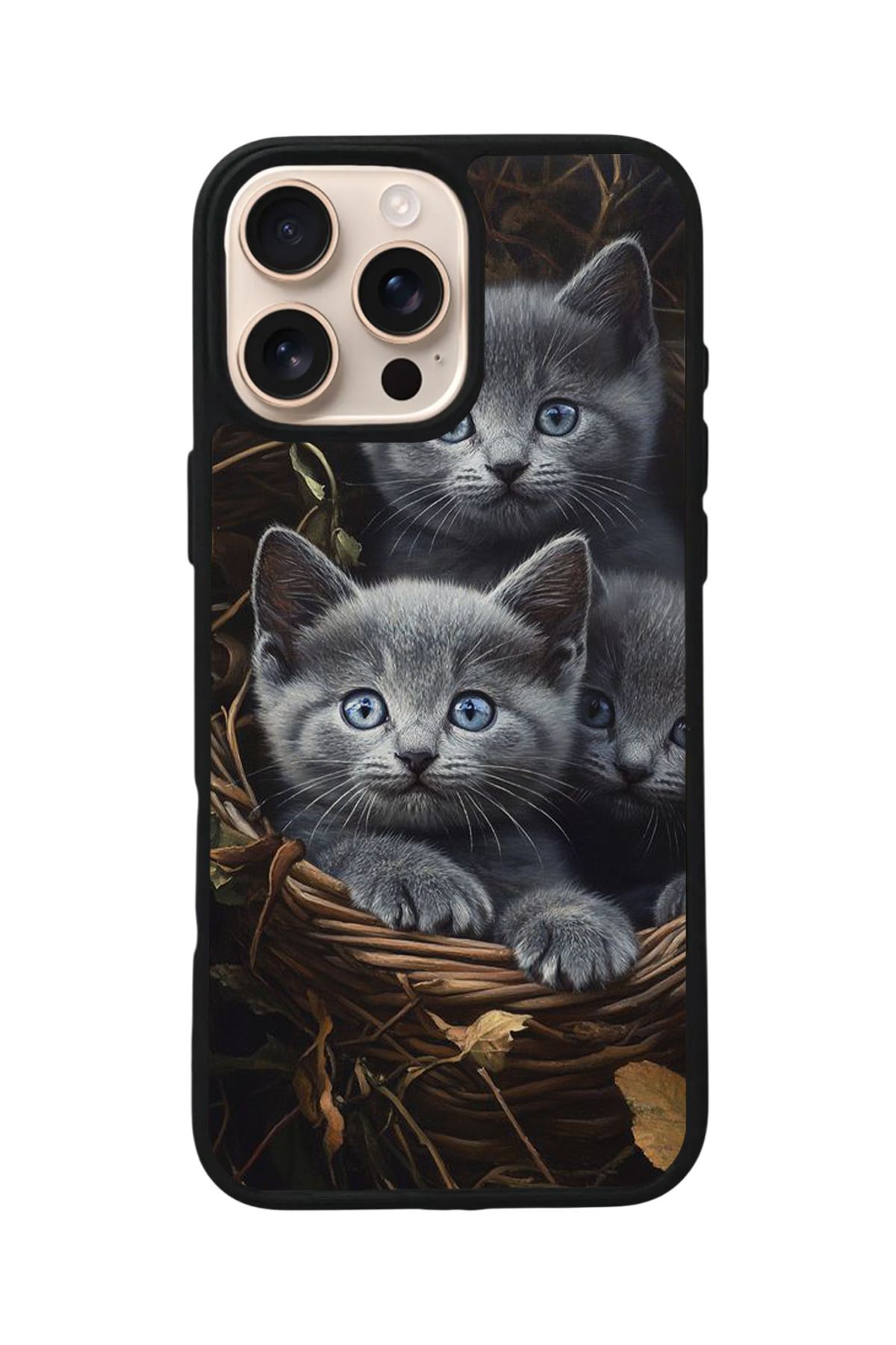 Aksel Kılıf Apple iPhone 15 Pro Max Uyumlu Baskılı,Mat Siyah,Yumuşak Silikon,Koruyucu,Şok Emici Kapak,Kılıf