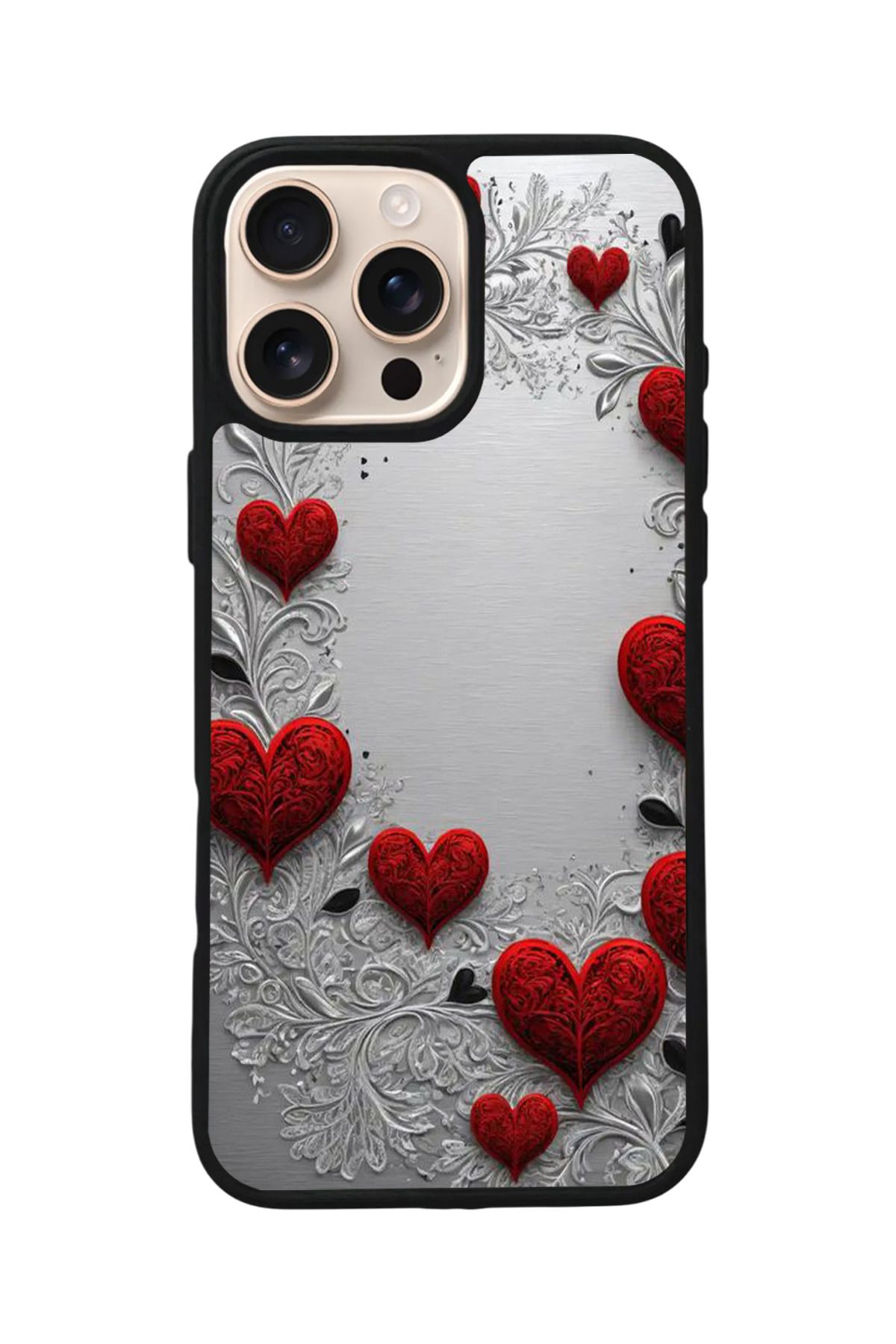 Aksel Kılıf Apple iPhone 12 Pro Max Uyumlu Baskılı,Mat Siyah,Yumuşak Silikon,Koruyucu,Şok Emici Kapak,Kılıf