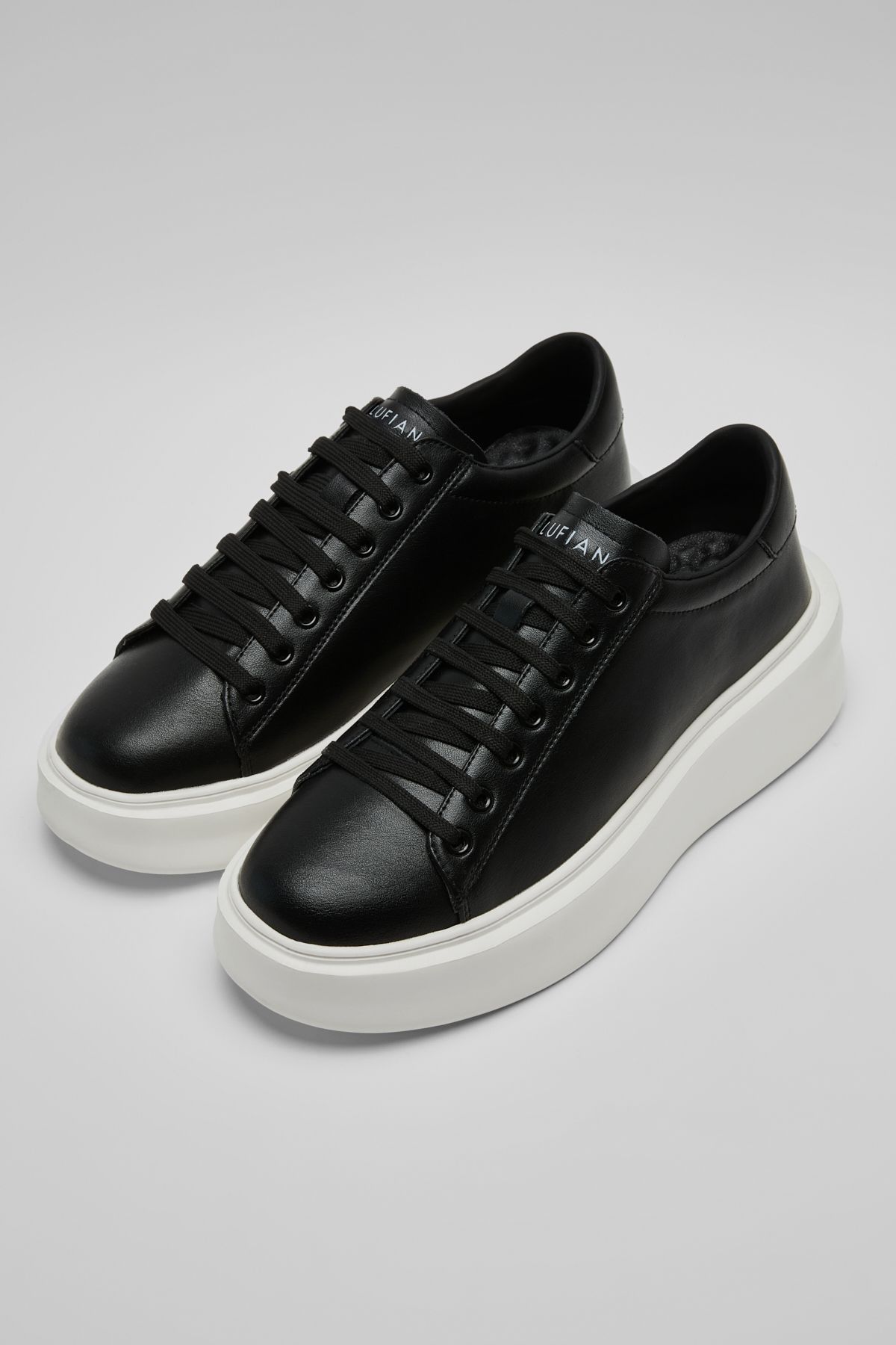 Lufian Erkek Sneaker Ayakkabı Siyah Beyaz günlük Tommy Gage white