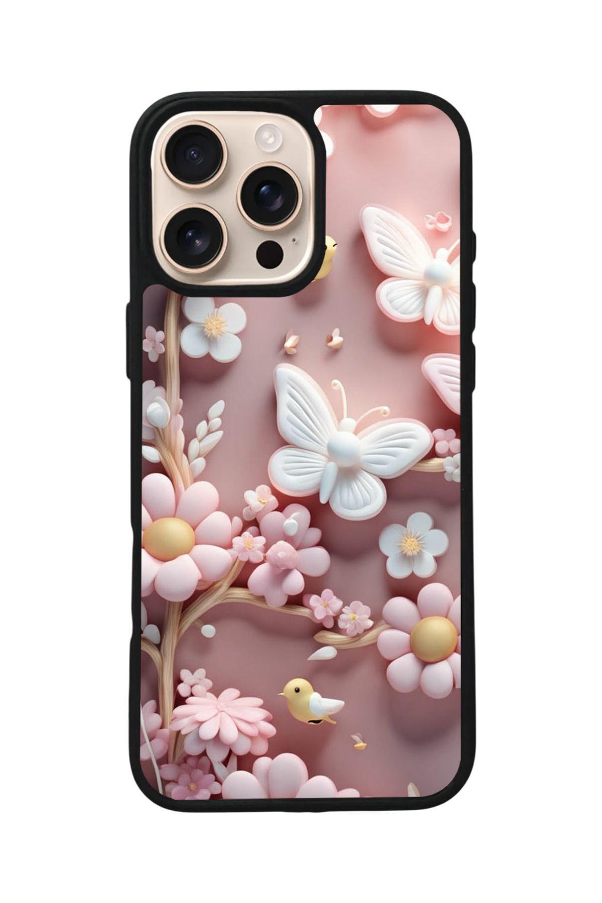 Aksel Kılıf Apple iPhone 14 Pro Max Uyumlu Baskılı,Mat Siyah,Yumuşak Silikon,Koruyucu,Şok Emici Kapak,Kılıf