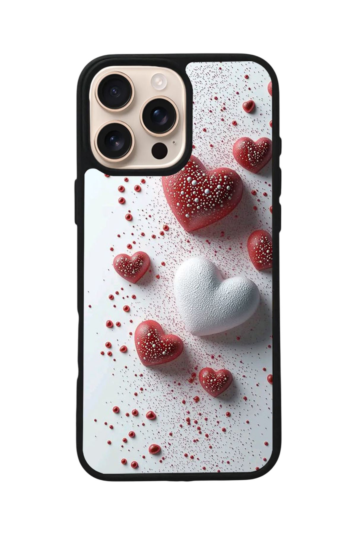 Aksel Kılıf Apple iPhone 15 Pro Uyumlu Baskılı,Mat Siyah,Yumuşak Silikon,Koruyucu,Şok Emici Kapak,Kılıf