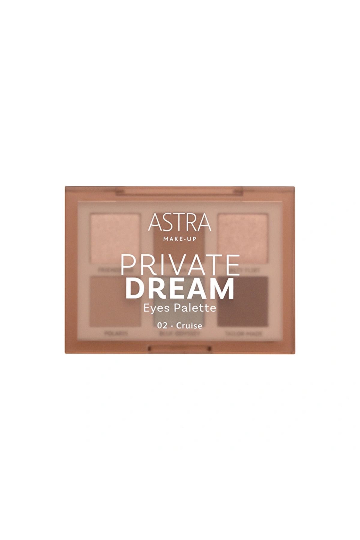 ASTRA MAKE-UP Private Dream 6'lı Far Paleti - 02 Cruise
