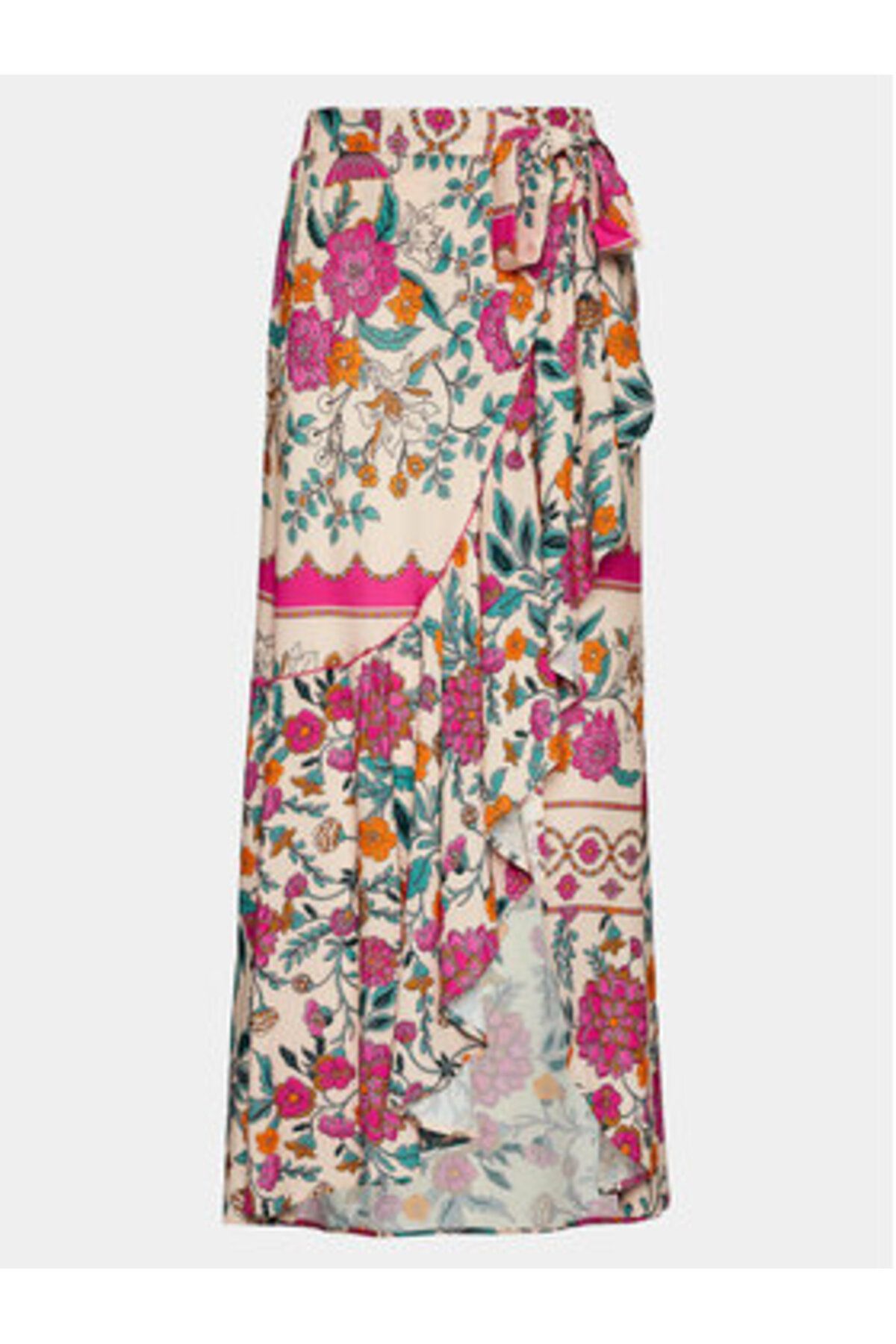 MAAJİ-maaji Femei Fusta Midi PT1572CKL007 Colorat, Roz 3