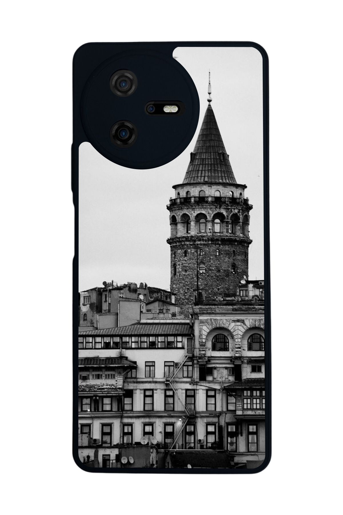 CASPER Via A40 Uyumlu Mat Siyah Kılıf – Yumuşak Silikon, Koruyucu, Şok Emici Kapak
