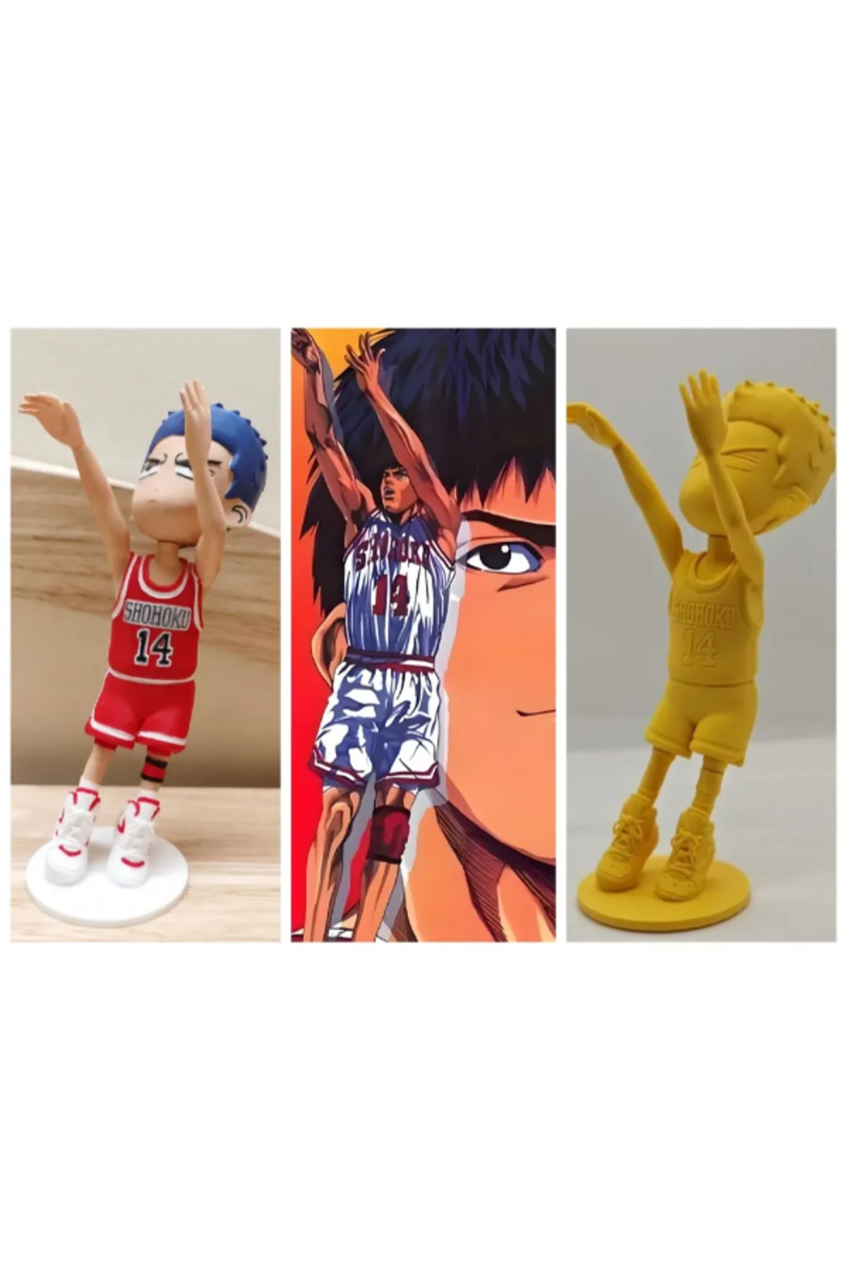 NOMOTHETIC Slam Dunk Hanamichi Sakuragi (Kellik Versiyonu) Figürü
