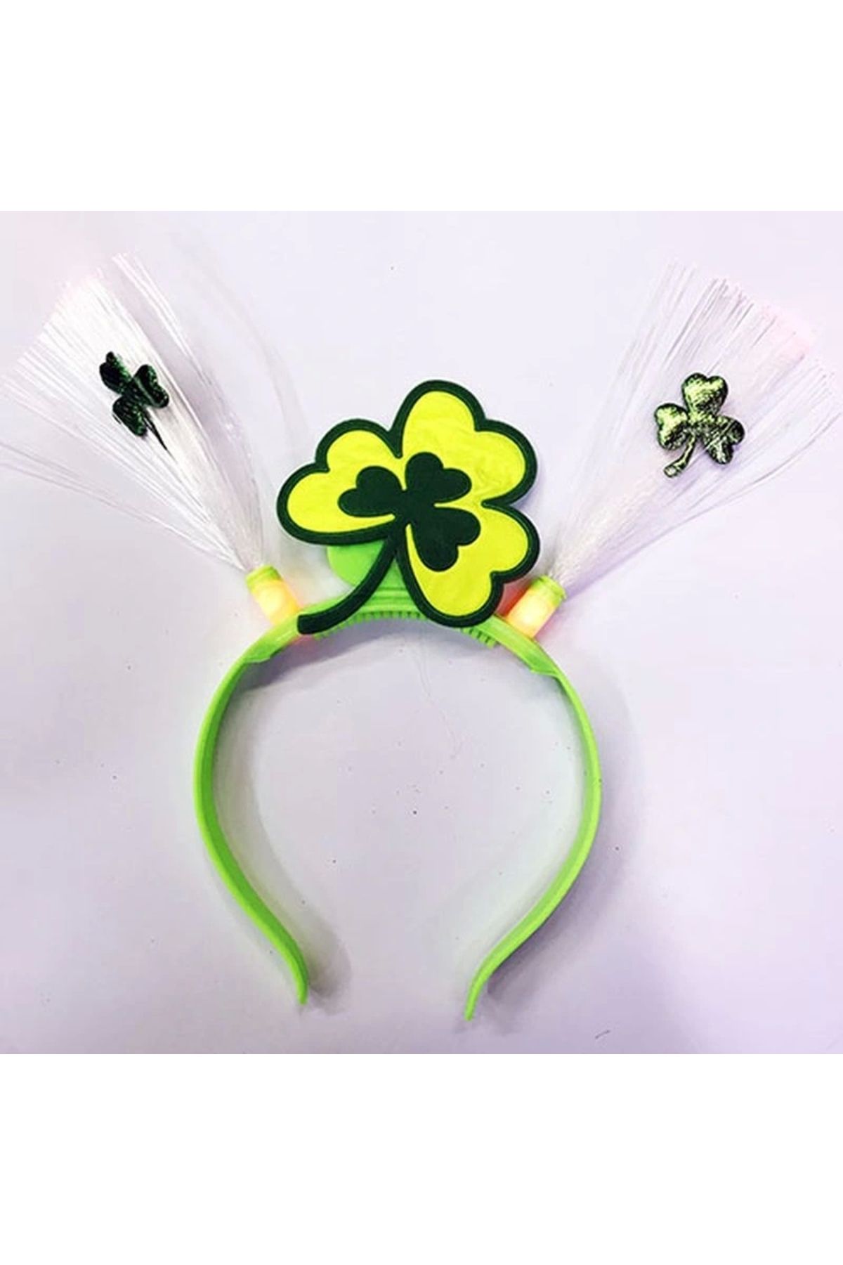OurStyles Led Işıklı Yanar Söner Yeşil Renk Oktoberfest Partisi Tacı 25x13 Cm - Şık Tasarım