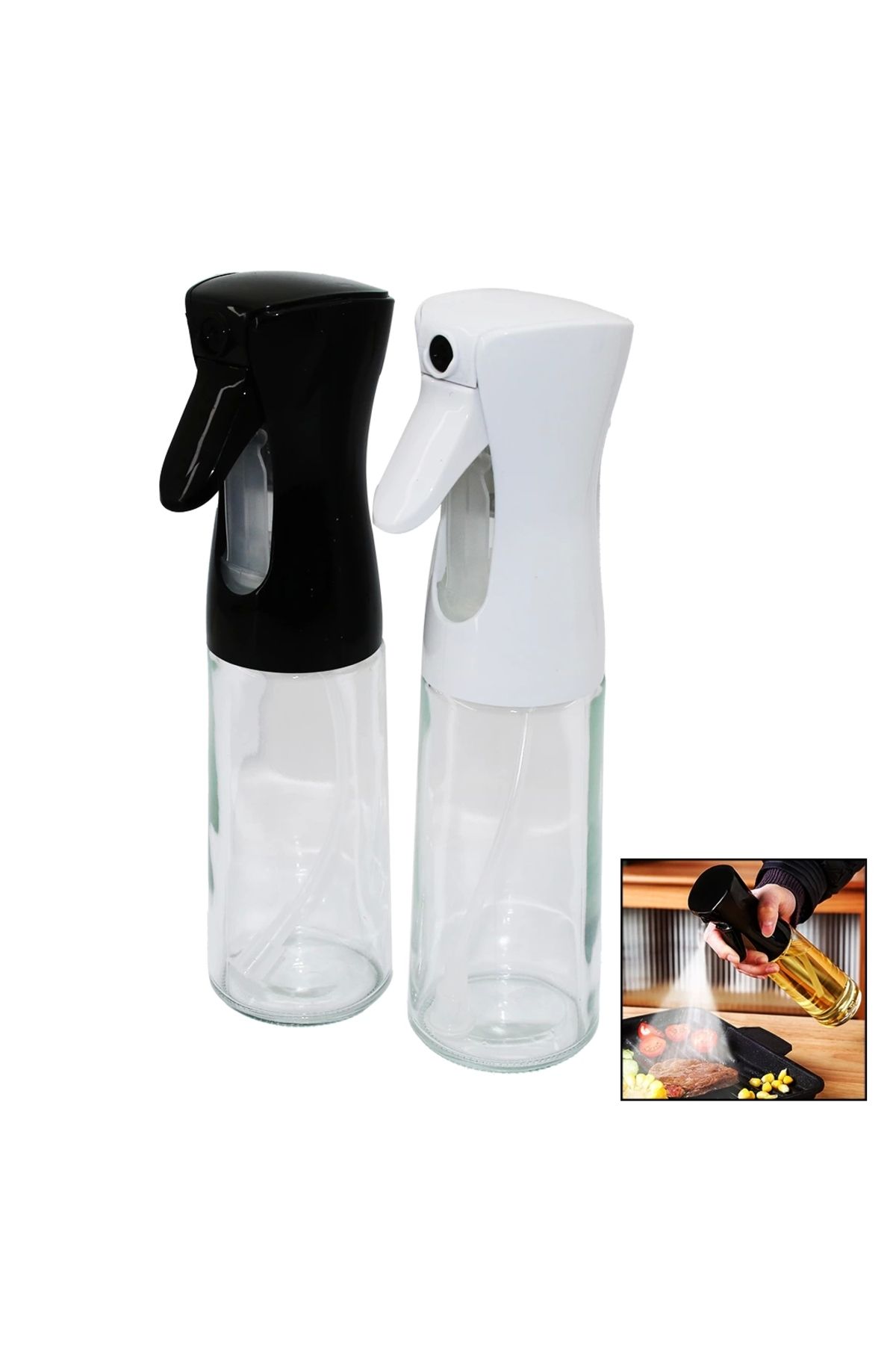 feminight Sprey Cam Yağdanlık 200ml Plastik Sprey Başlık