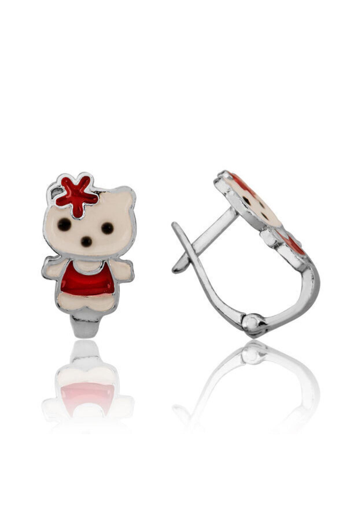 shop Ayıcık Çocuk 925 Ayar Gümüş Küpe