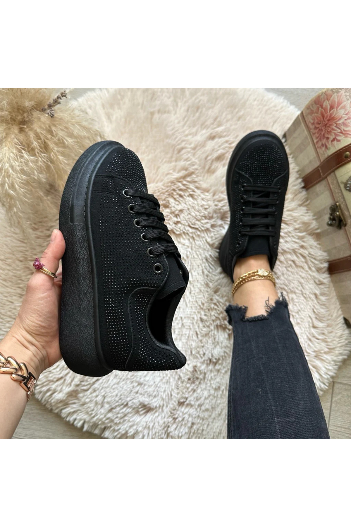 dehaine Αθλητικά παπούτσια για γυναίκες, mq, μόδα, casual, ψηλή σόλα