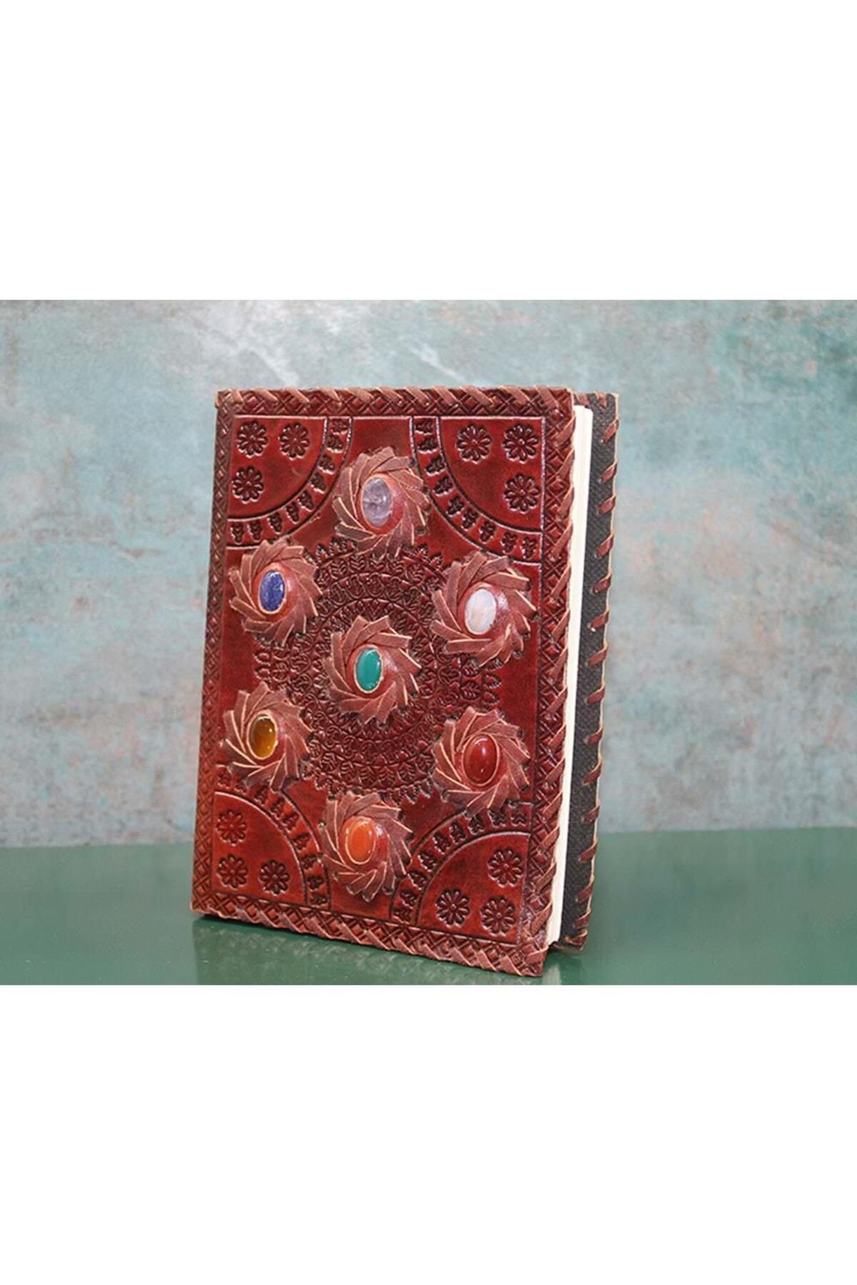 sedu Taşlı Deri Defter