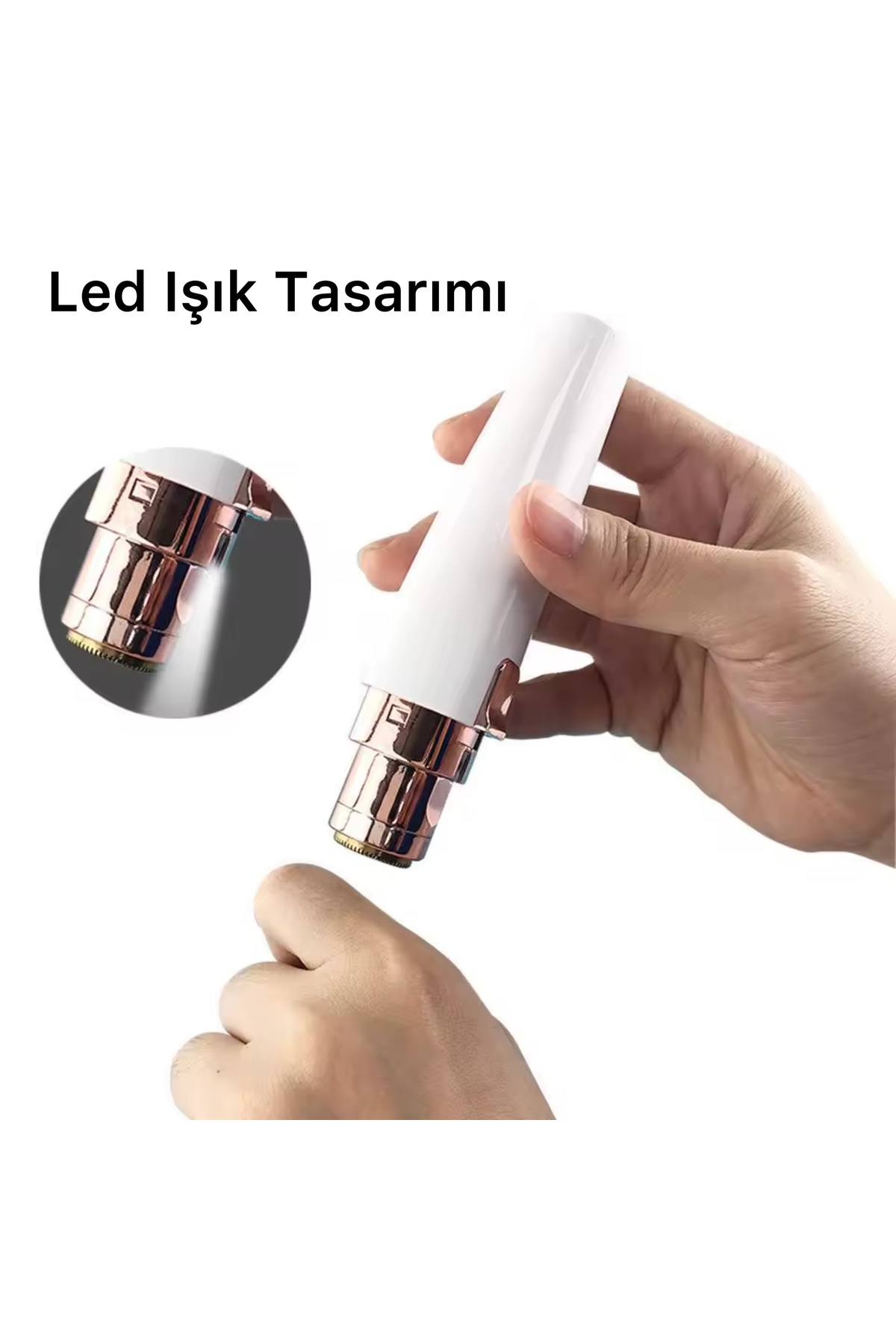  اپیلاتور دو سره زائد، قابل شارژ، بی‌نقص — LAZIM0014  — تصویر 5 از 6